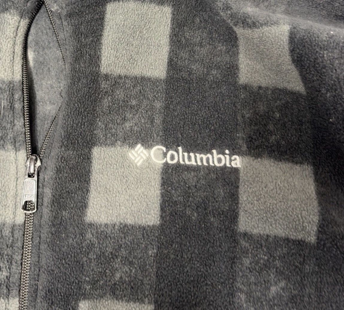 Columbia Columbia Buffalo Plaid Fleece Jacket Men’s XL Gray Full Zip Size US XL / EU 56 / 4 - 4 Thumbnail