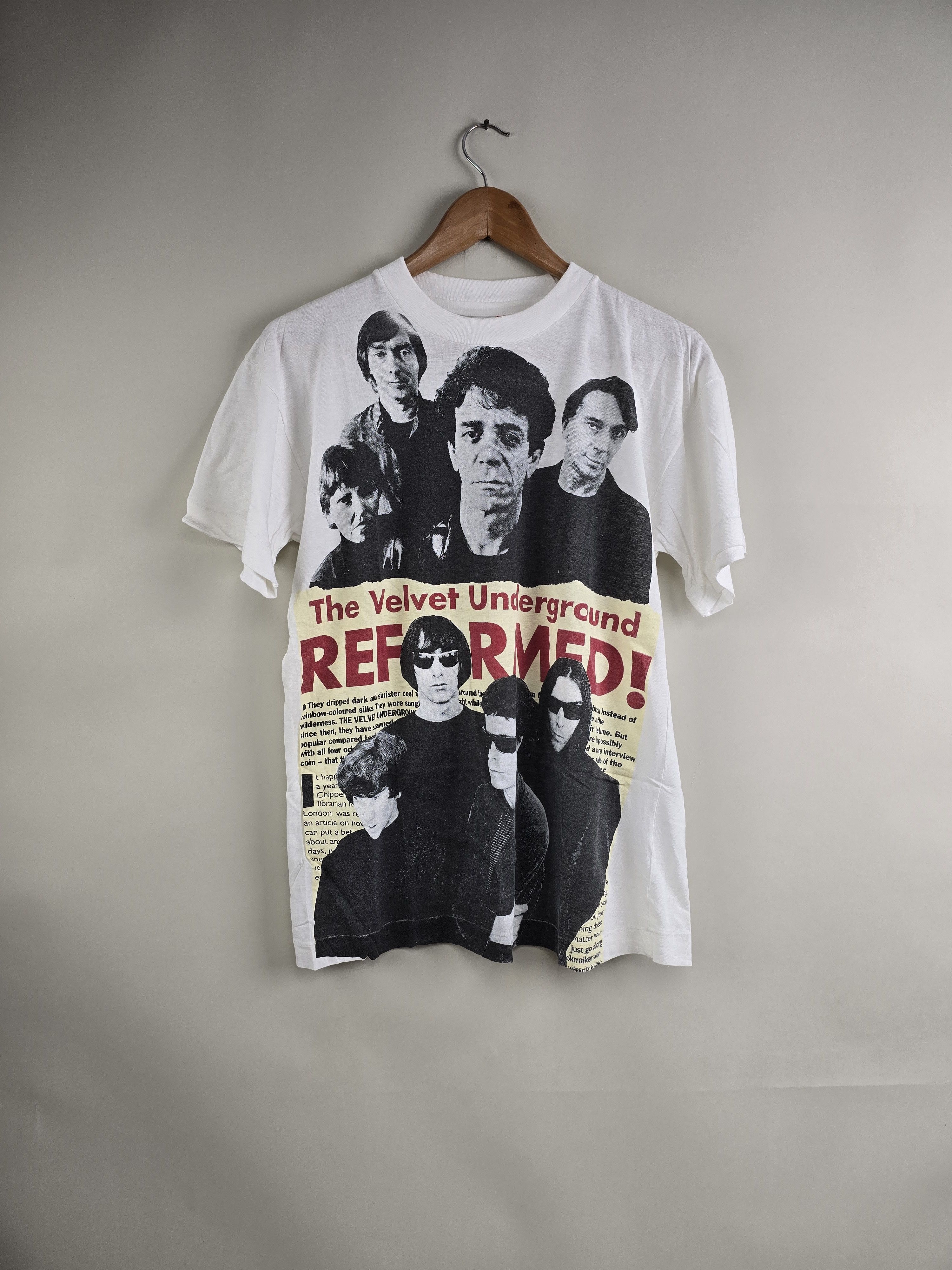 Band Tees × Rock Tees × Vintage 90s The Velvet Underground 