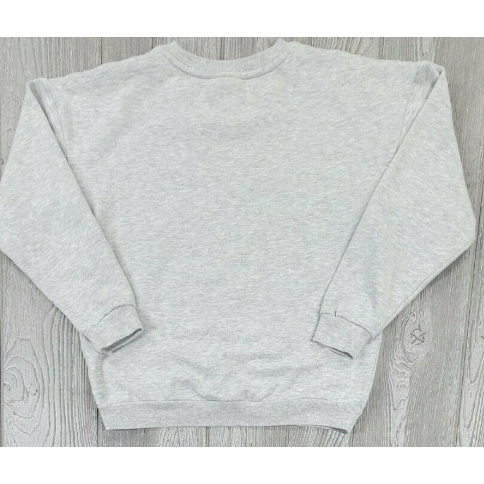 Disney Disney Sweatshirt Mickey Mouse Gray XS Long Sleeve Crew Neck Big Logo Shirt Womens Size XS / US 0-2 / IT 36-38 - 3 Thumbnail