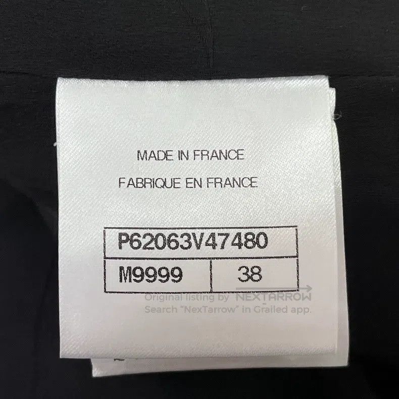 Chanel Chanel 19B black and white snowflake tweed zipper jacket Size XS / US 0-2 / IT 36-38 - 8 Thumbnail