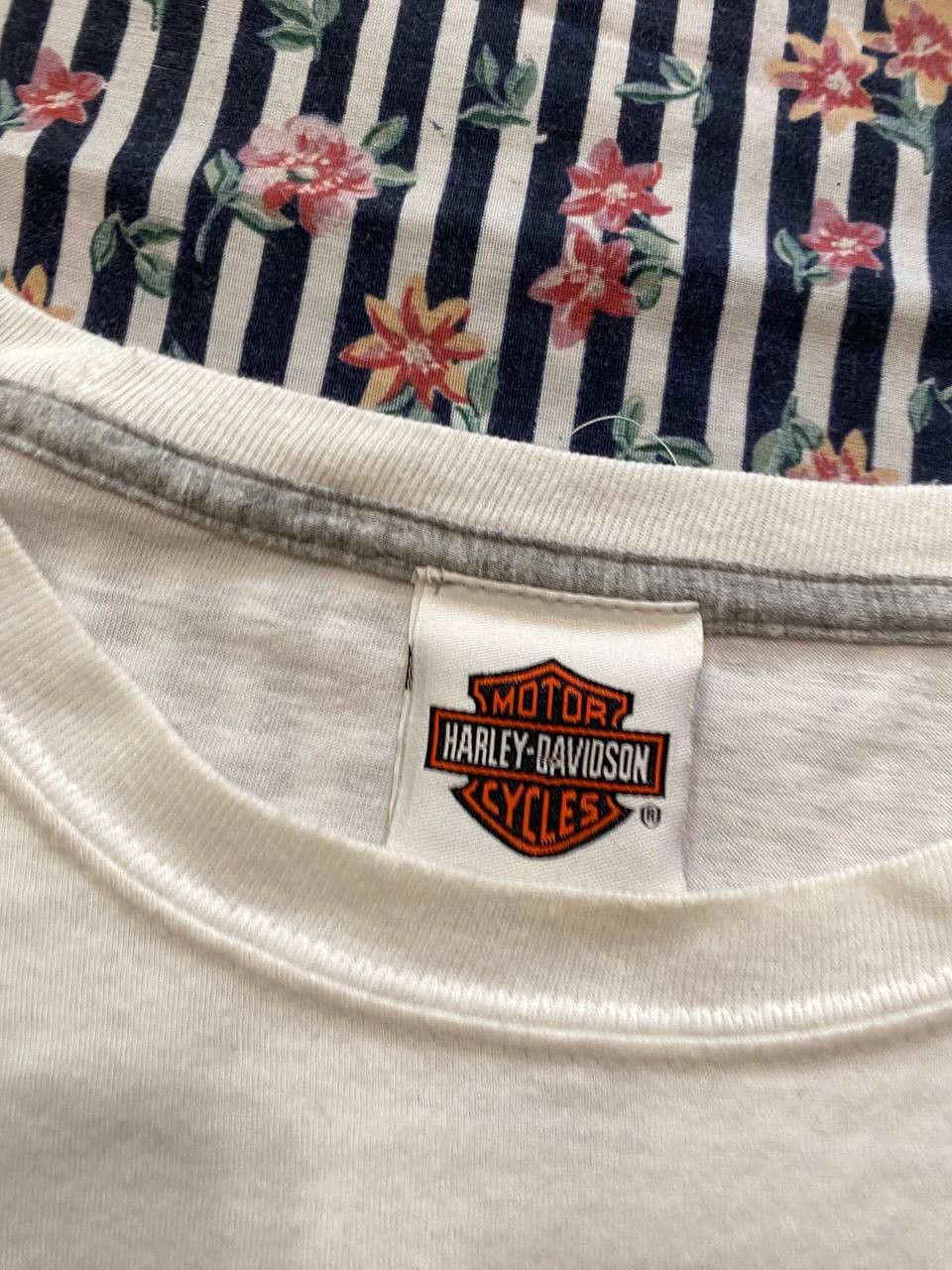Harley Davidson Vintage Harley Davidson Big Y2K Logo Short Sleeve T-Shirt XL Size US XL / EU 56 / 4 - 3 Thumbnail