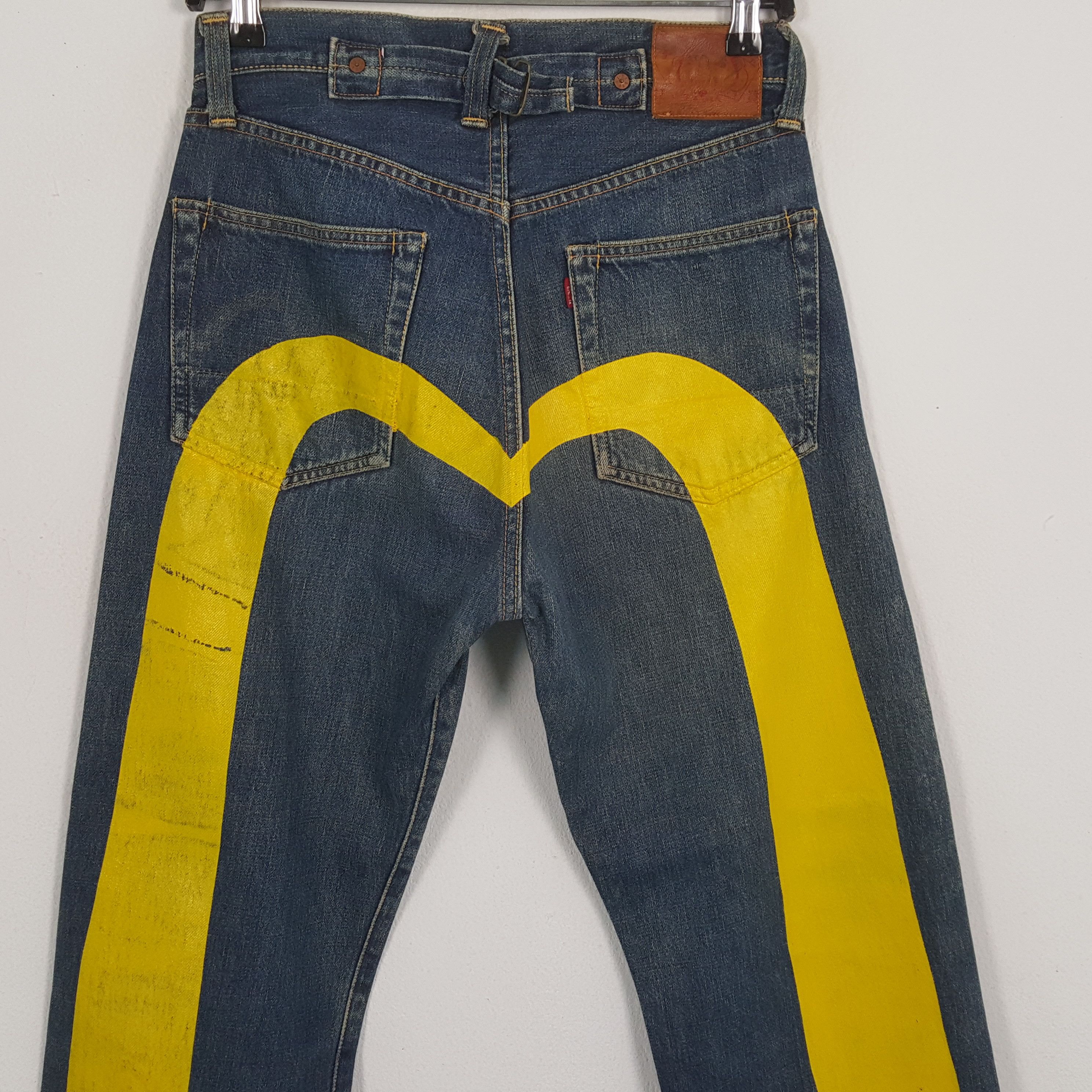 Evisu × Japanese Brand × Vintage EVIS Japanese Brand Streetwear Custom Daicock Jeans Size US 28 / EU 44 - 2 Thumbnail
