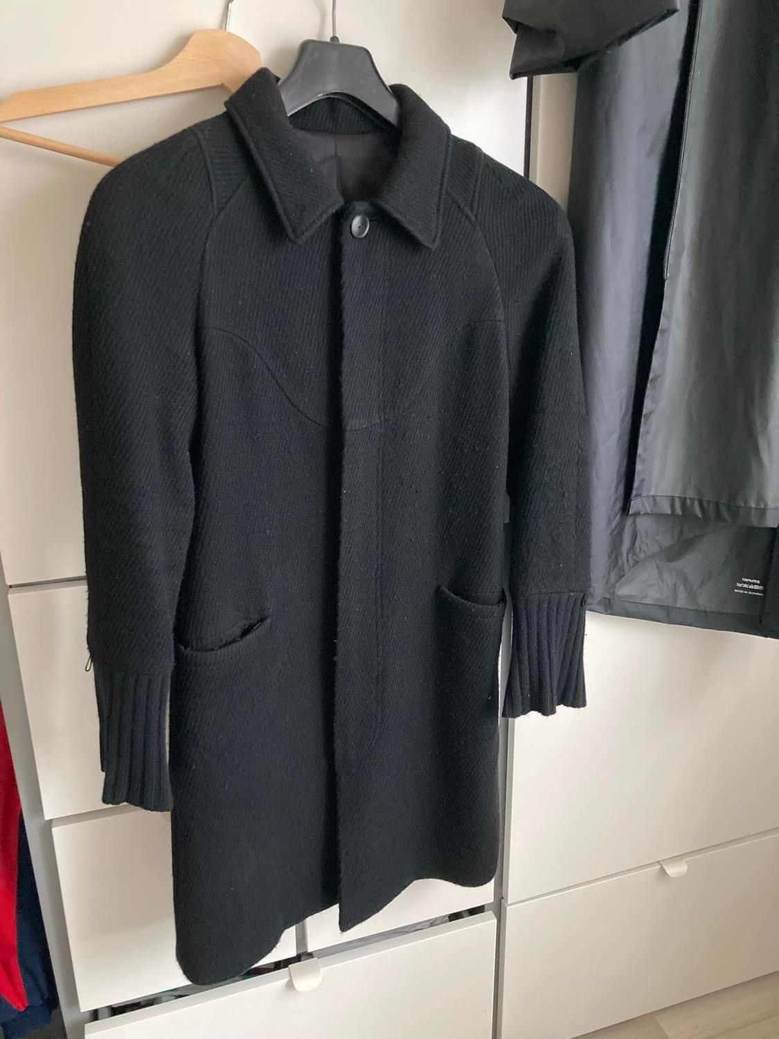 image of Undercover Aw2007 Cashmere Wool Coat in Black, Women's (Size Small)