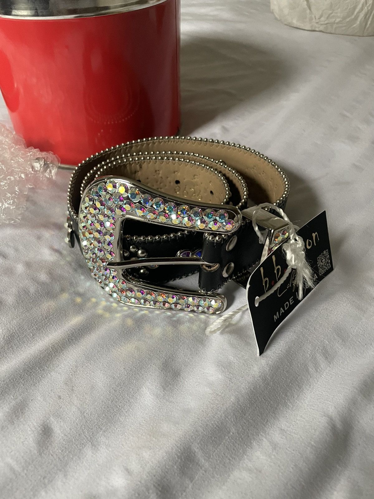 B.B. Simon B.B Simon Belt Size 32 - 2 Thumbnail