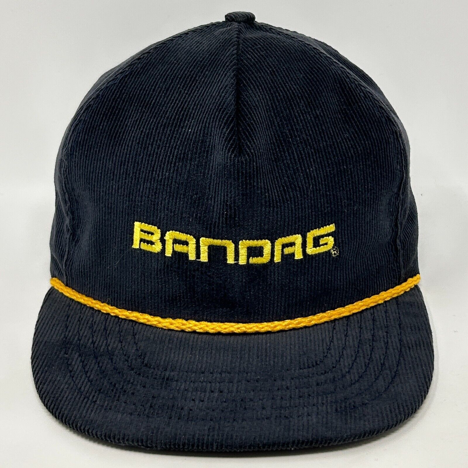 Vintage Vintage 80s Bandag Tires Hat Baseball Cap Rope Corded Size ONE SIZE - 1 Thumbnail