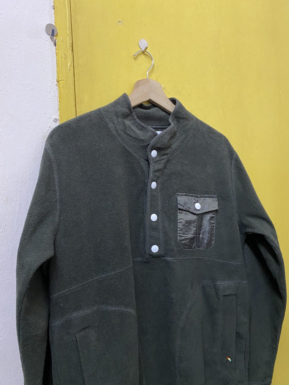 Arnold Palmer Fleece Sweatshirt Snap Button