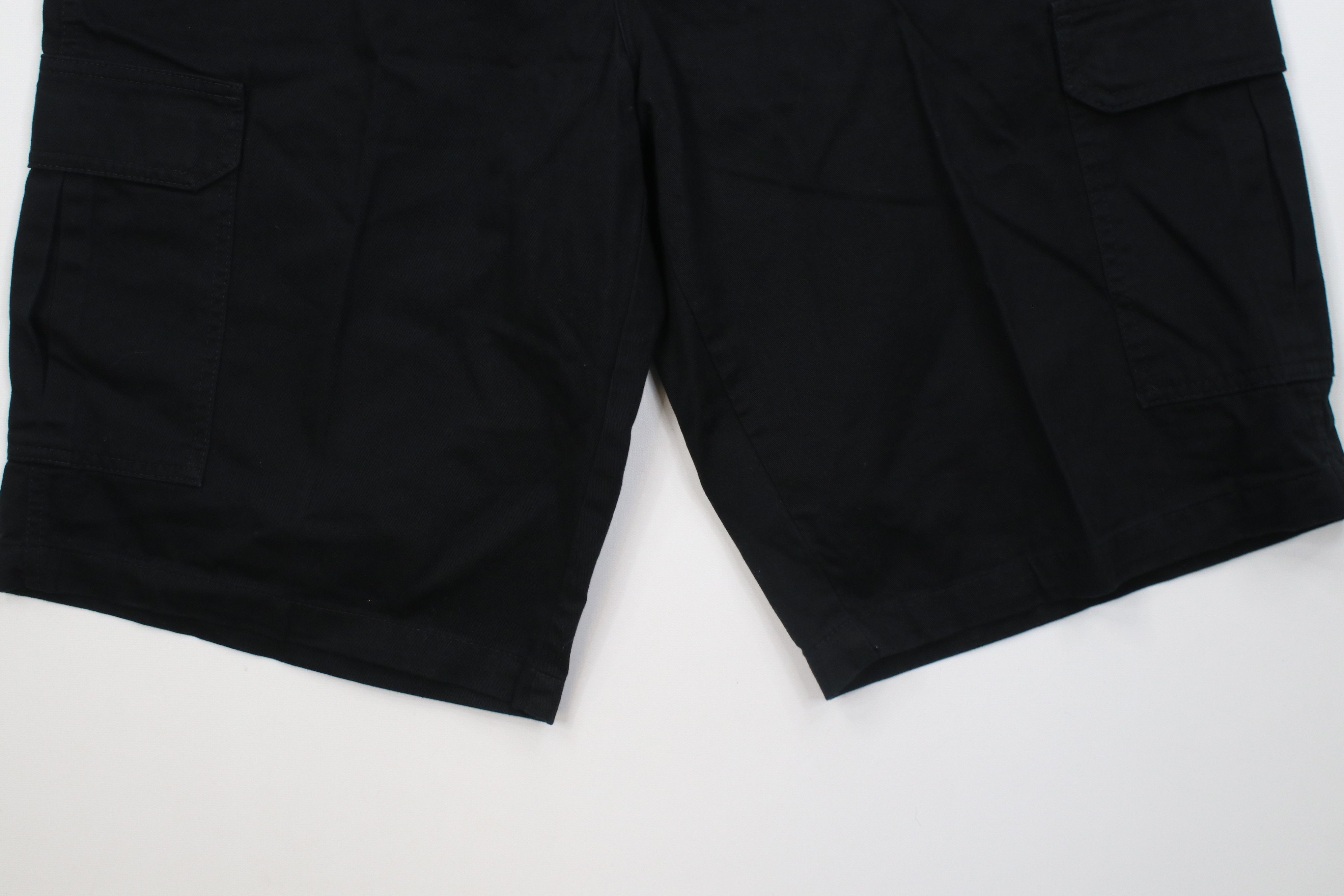 Dickies Deadstock Vintage Y2K Dickies Loose Fit Cargo Shorts Black Size US 38 / EU 54 - 4 Thumbnail