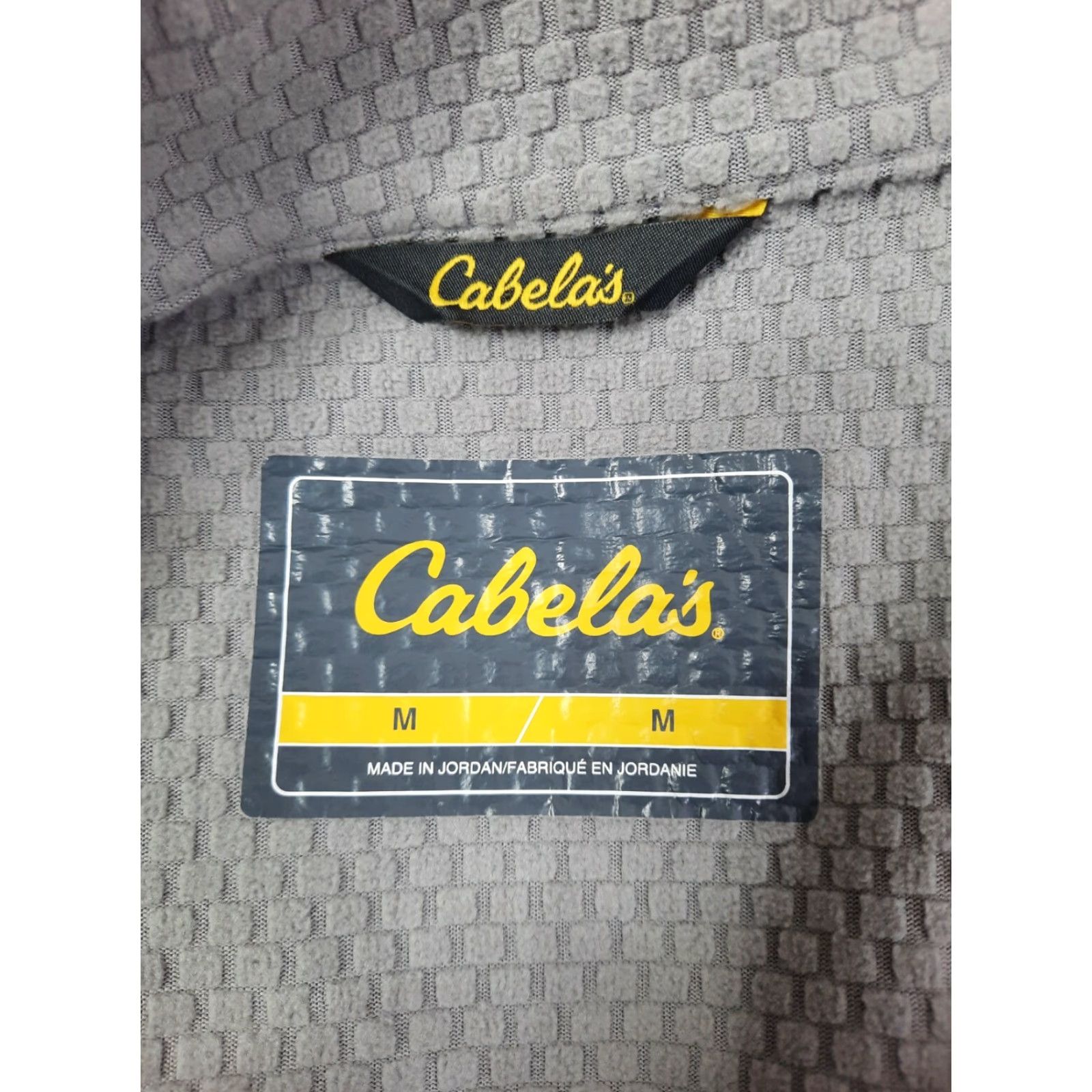 Vintage Cabela's Men’s Full Zip Blue Jacket Shirt? Size US M / EU 48-50 / 2 - 2 Thumbnail