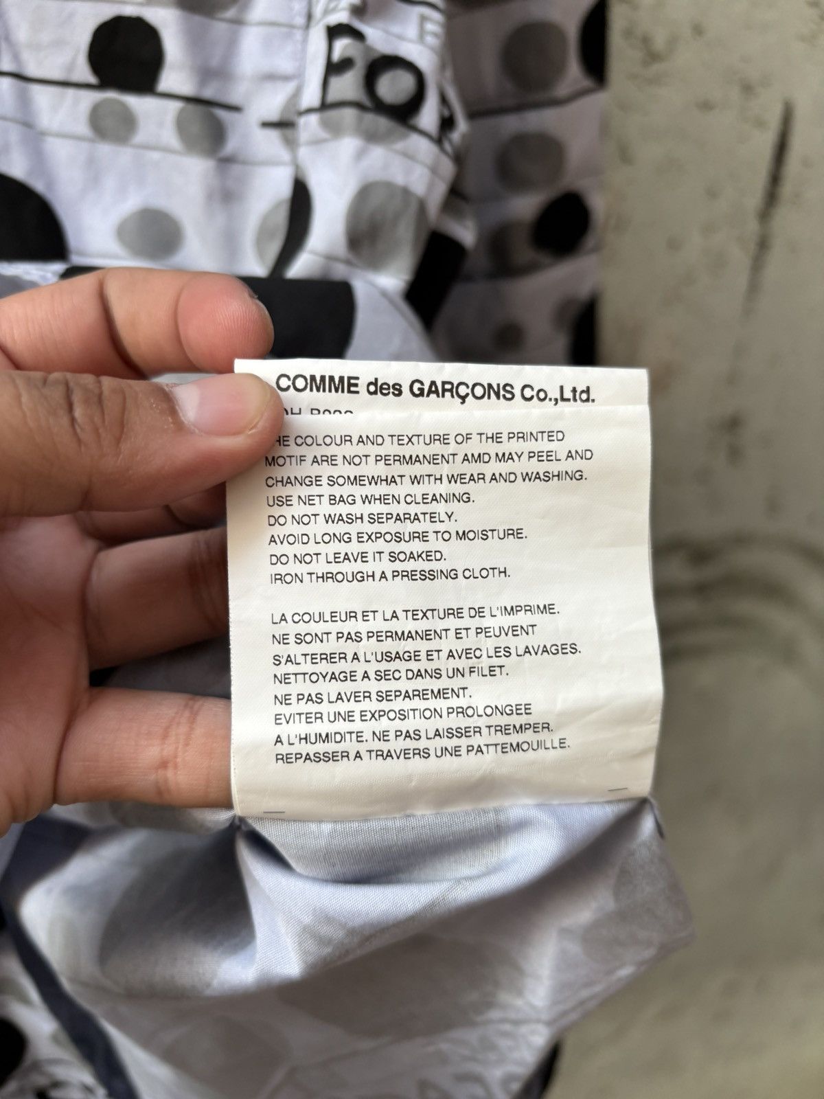 Comme des Garcons Homme Deux Cdg Homme Deux David Shrigley - All Over Print Shirt Size US M / EU 48-50 / 2 - 7 Thumbnail