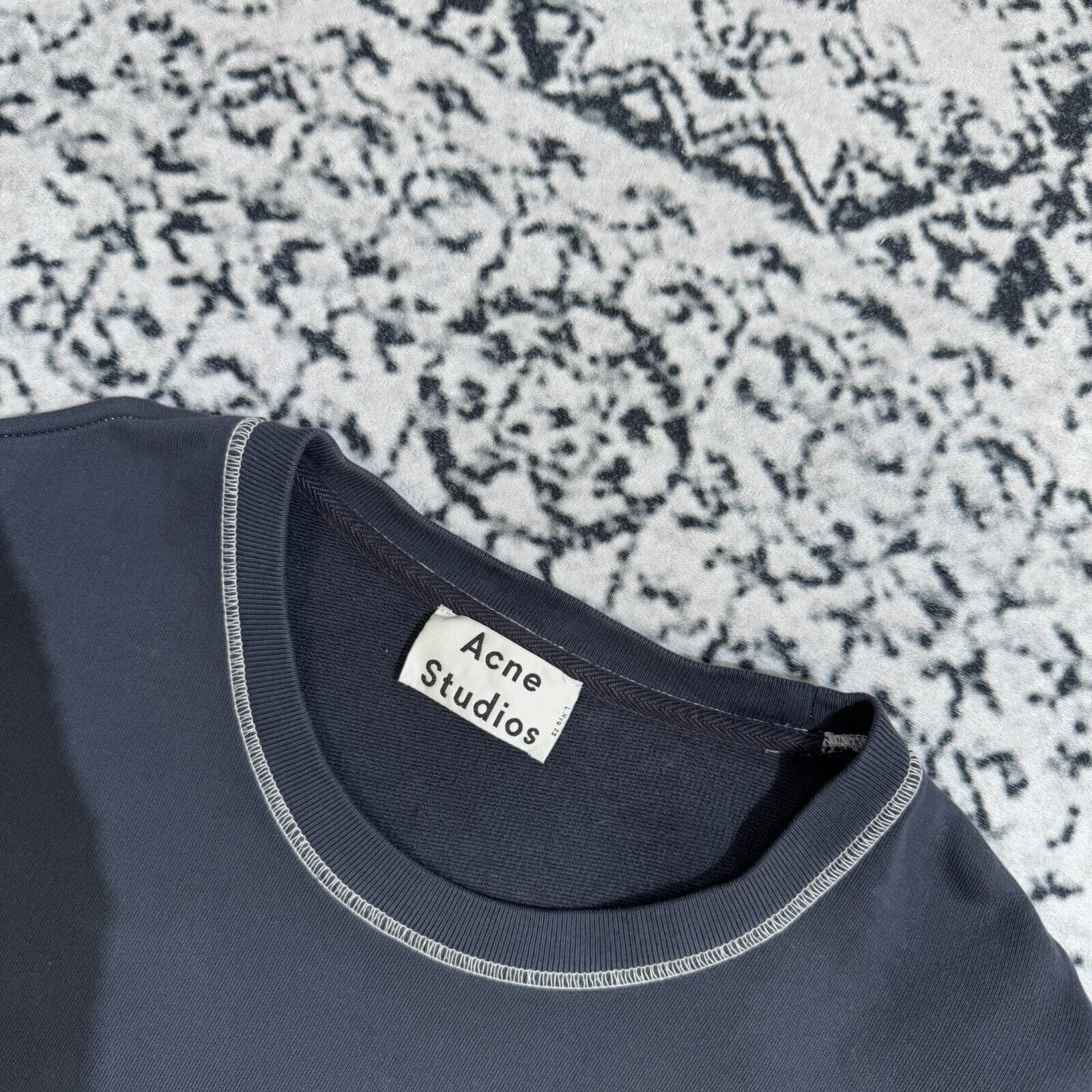 Vintage Acne Navy Blue Cotton Vest Sweatshirt Size L Y2k Runway Size US L / EU 52-54 / 3 - 6 Thumbnail