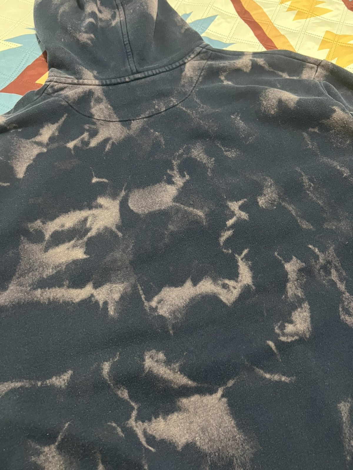 Nike Vintage Bleached Nike Zip Hoodie Size US L / EU 52-54 / 3 - 7 Thumbnail