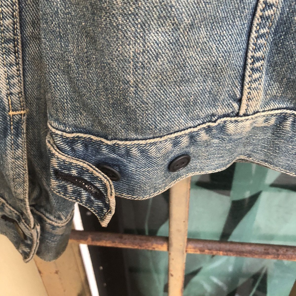 Edwin × Japanese Brand 90’ Edwin 100% Cotton Sanforized Denim Jacket Size US L / EU 52-54 / 3 - 8 Thumbnail
