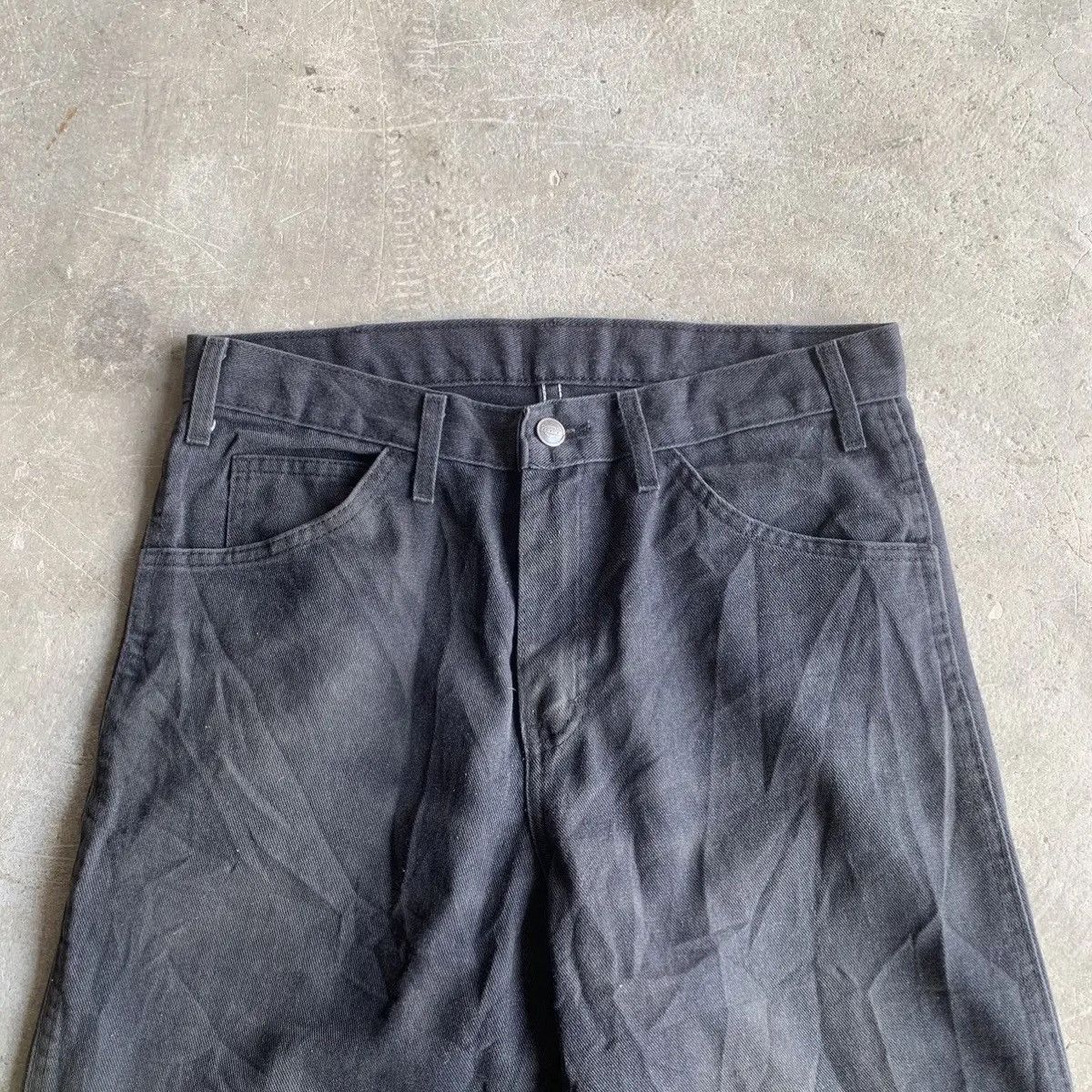 Dickies Work Wear DICKIES 31x31 Faded Carpenter Blank Pants Size US 31 - 2 Thumbnail