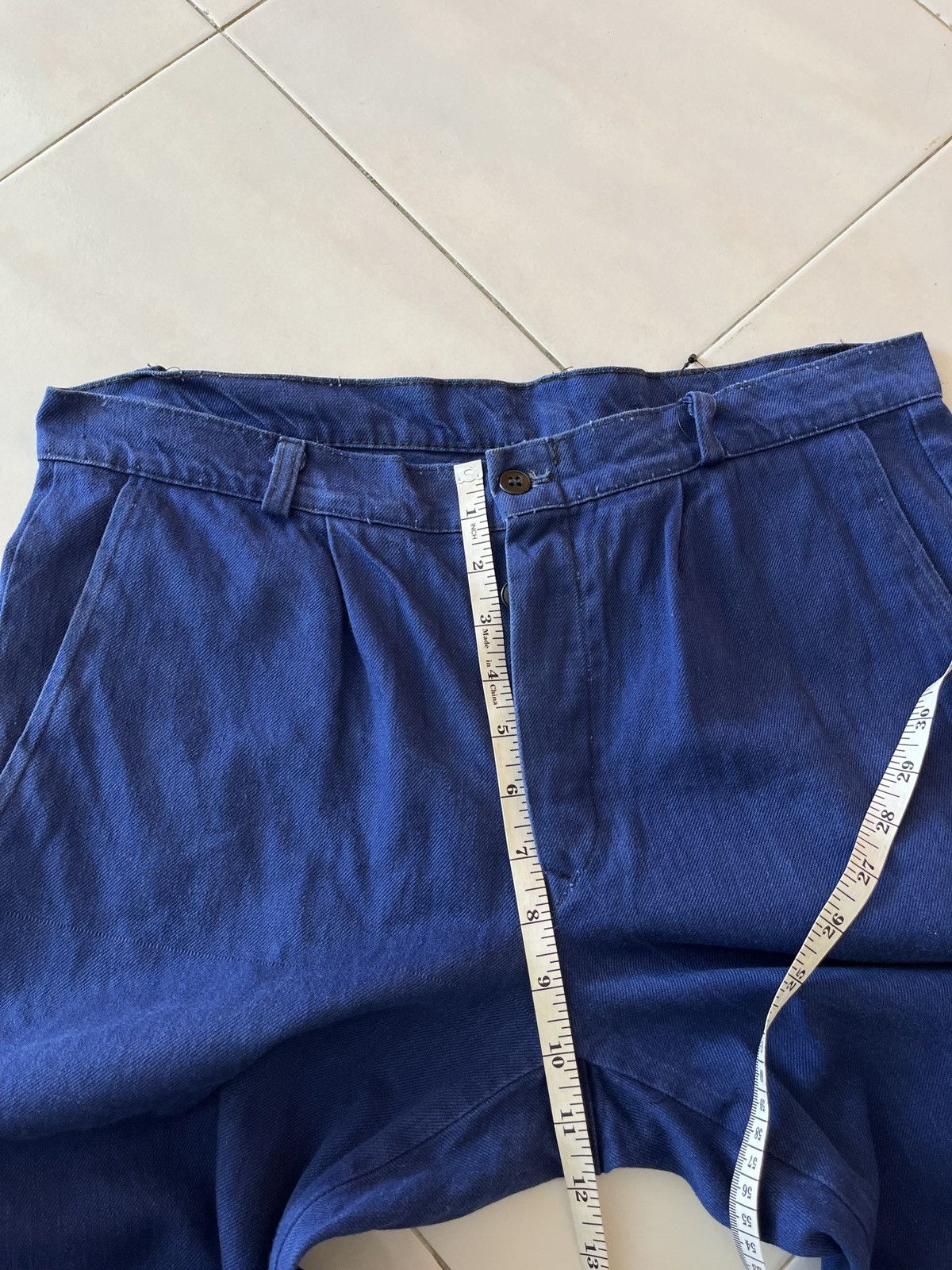 Le Laboureur Vintage 70s / 80s French Work Pants Size US 41 - 12 Thumbnail