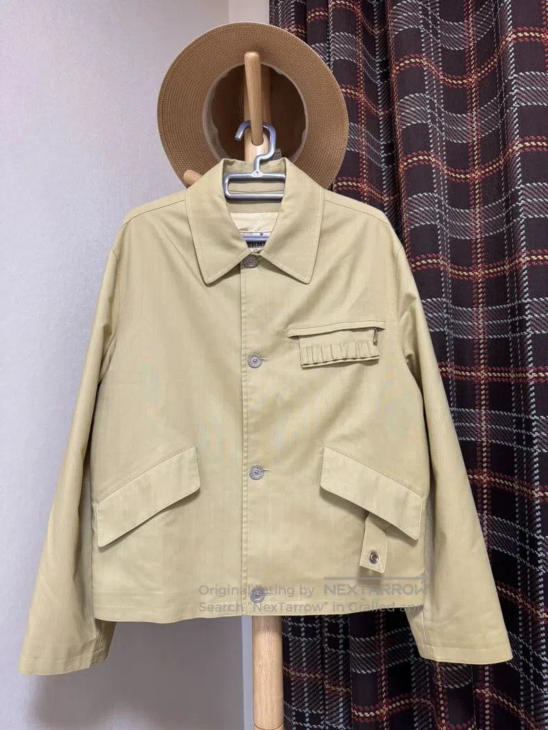 Hermes Hermes Mulberry Silk Jacket Coat Size US M / EU 48-50 / 2 - 1 Thumbnail