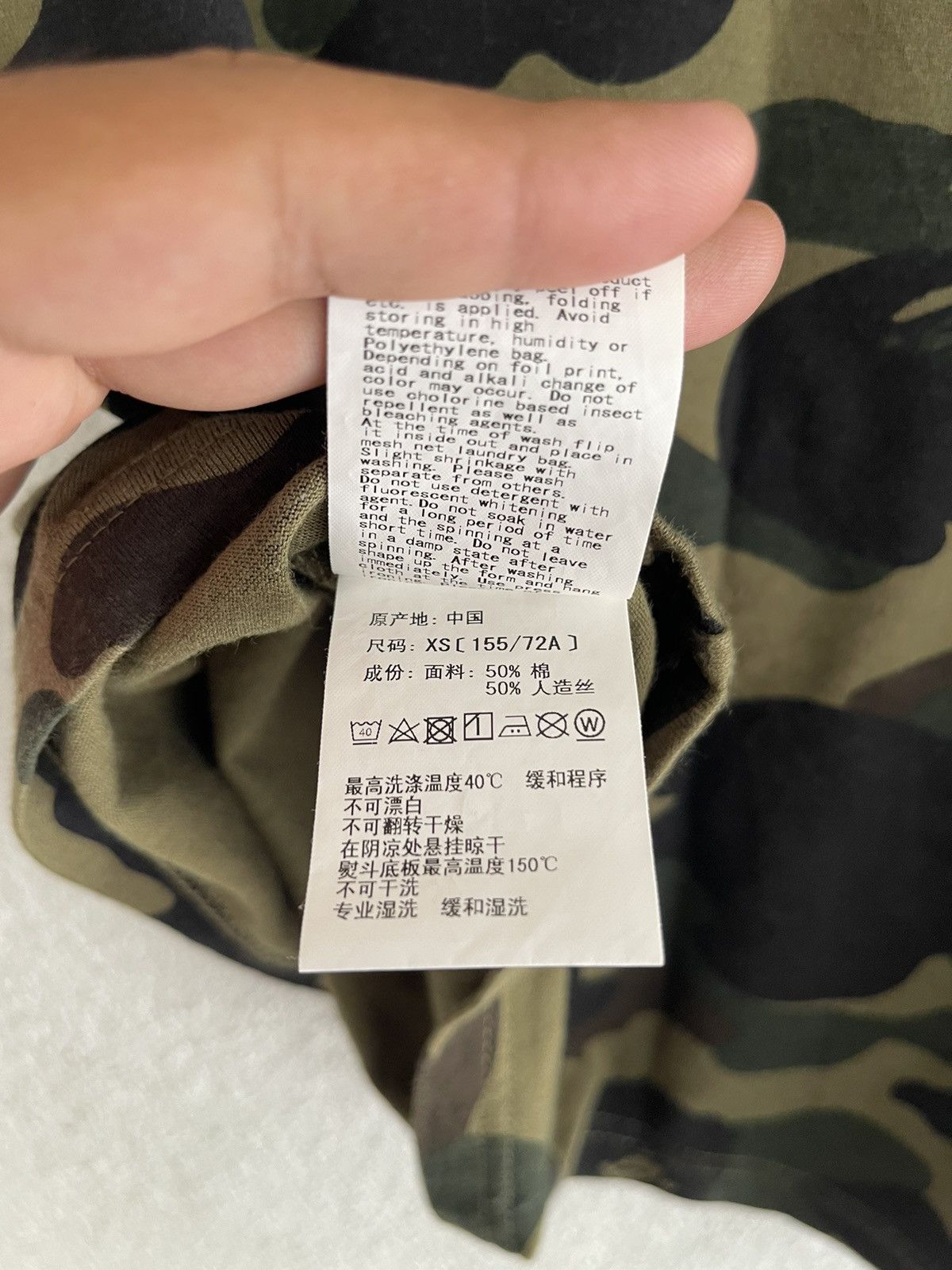 Bape 1st Camo Foil Bape Sta Tee Size XS / US 0-2 / IT 36-38 - 8 Thumbnail