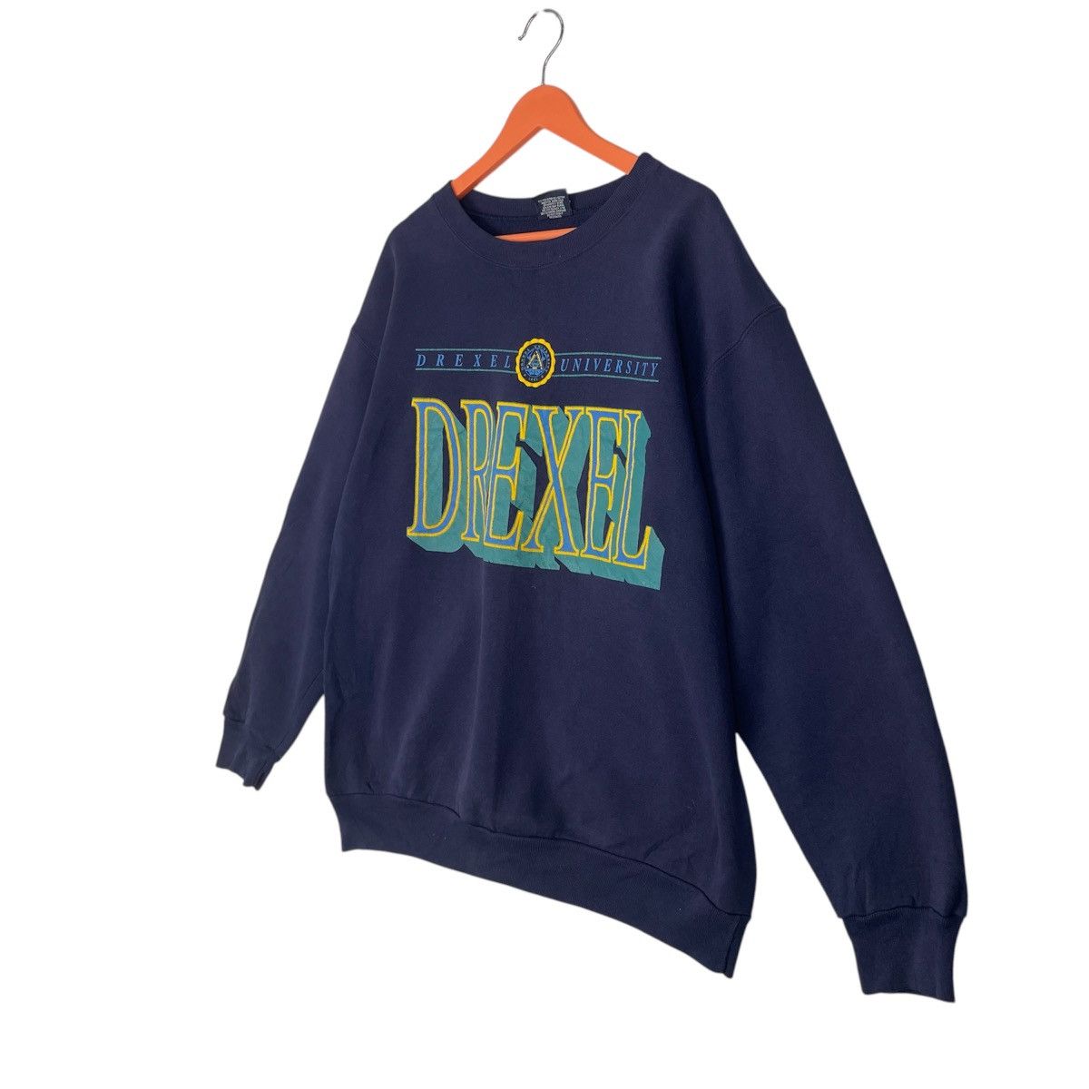 Designer × Vintage Vintage Hoodie/sweater DREXEL university Dragons DU ARCH Size US L / EU 52-54 / 3 - 2 Thumbnail