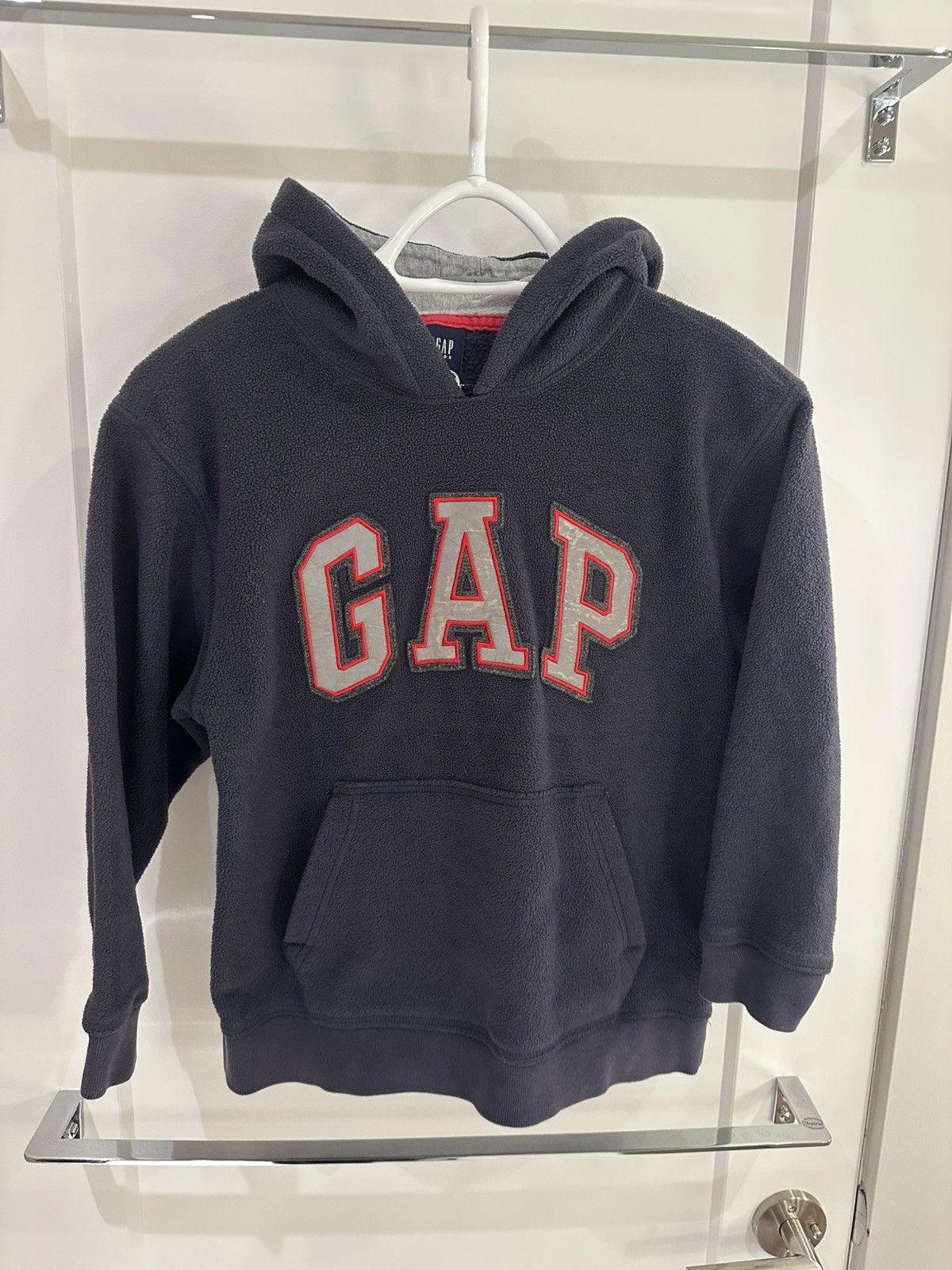 Gap × Vintage Vintage gap fleece hoodie Size US XXS / EU 40 - 1 Thumbnail