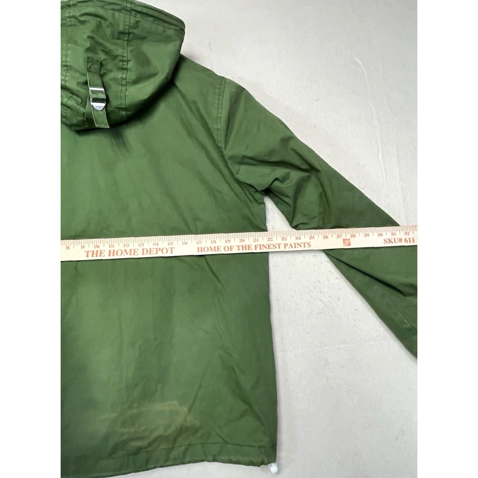 Superdry VINTAGE SuperDry Field The Rookie Jacket Men XL Army Green Full Zip Military Canvas Hooded Size US XL / EU 56 / 4 - 3 Thumbnail