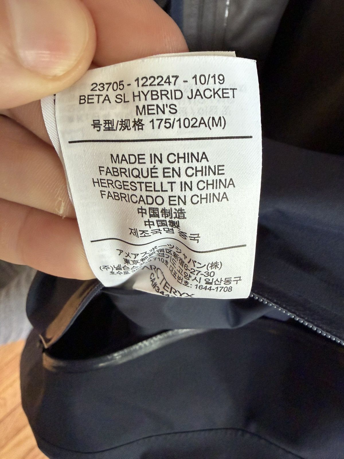 Arc'teryx Arc'teryx Beta SL Hybrid Jacket - Black Sapphire - Men's M Size US M / EU 48-50 / 2 - 5 Thumbnail