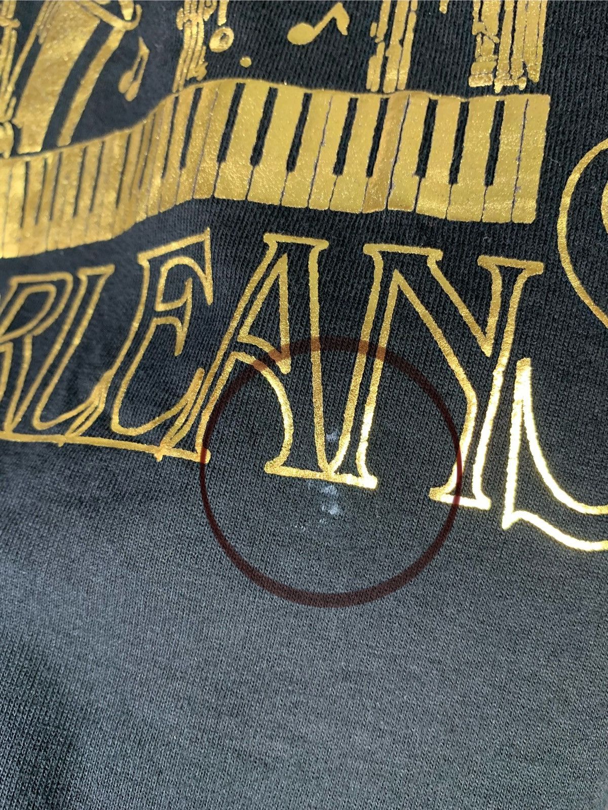 Band Tees Vintage Jazz & Blues New Orleans Single Stitch T-shirt Size US M / EU 48-50 / 2 - 13 Thumbnail
