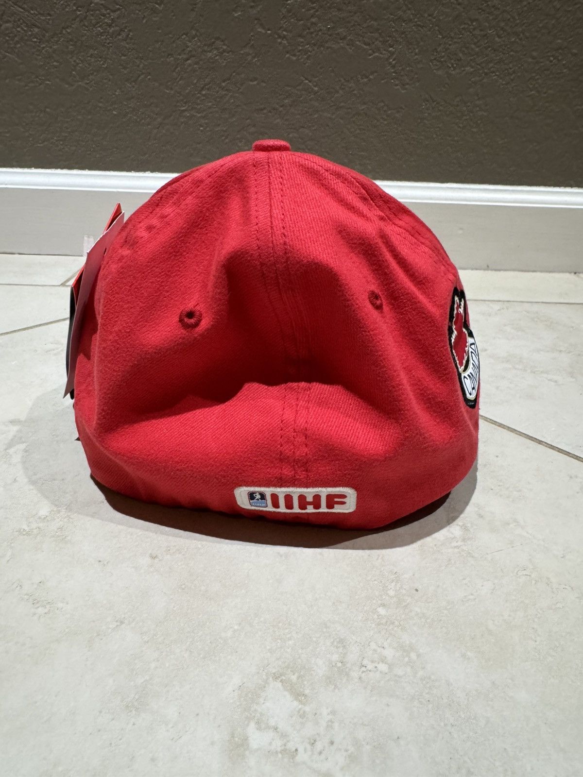 Nike NEW Team Canada Olympics Hockey Nike Flexfit Cap Hat Red Size ONE SIZE - 4 Thumbnail