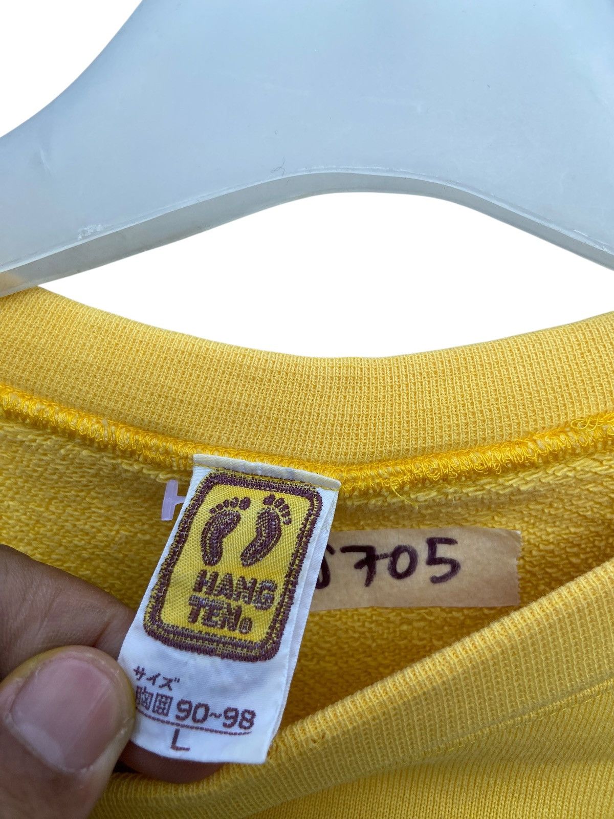 Hang Ten Vintage Hang Ten Gold Bar Sweatshirt Size L Fit M Size US M / EU 48-50 / 2 - 4 Thumbnail
