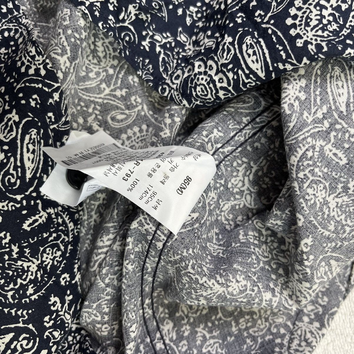Designer 8second Bandana paisley button up shirt Size US M / EU 48-50 / 2 - 5 Thumbnail