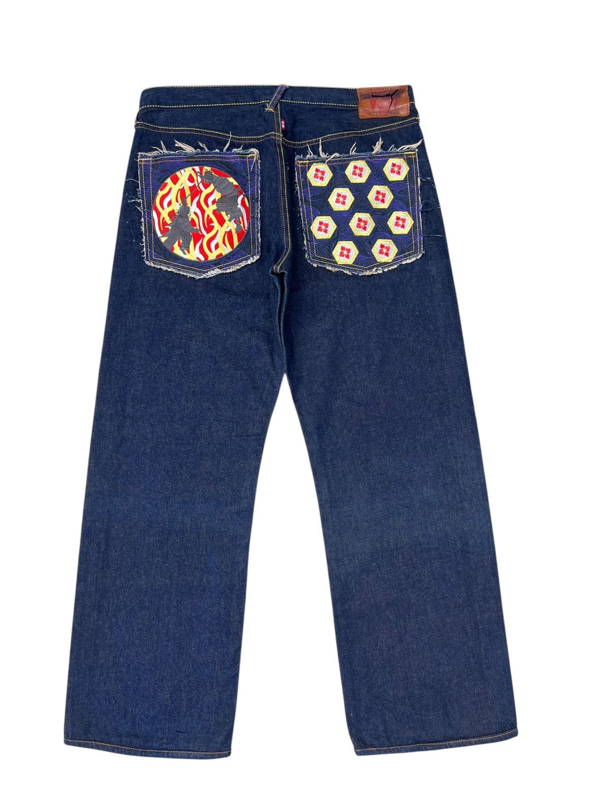 RMC Jeans RMC Martin Ksohoh Blue Denim Selvedge Jeans Loose Size US 36 / EU 52 - 1 Thumbnail