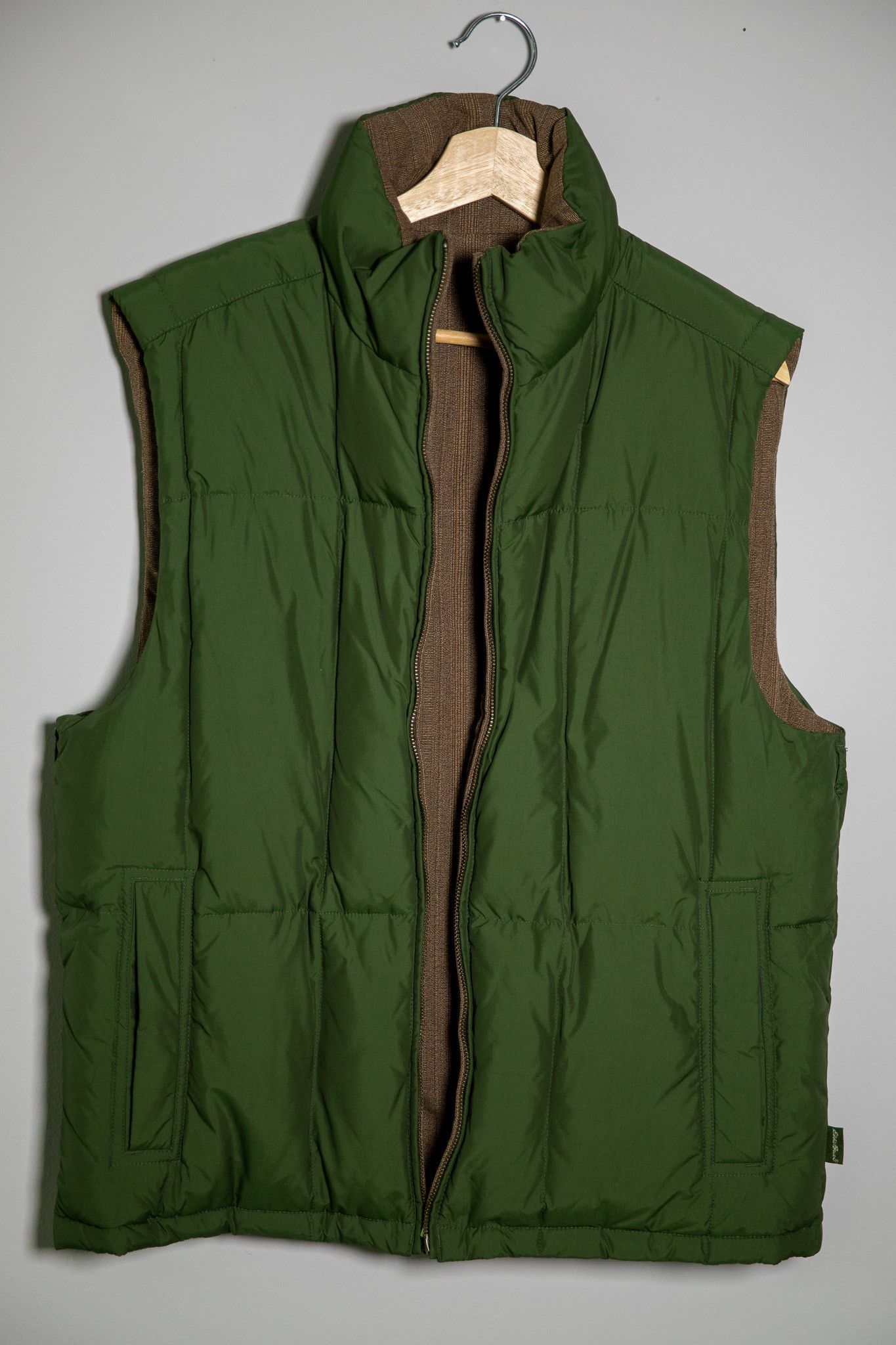 Eddie Bauer Eddie Bauer Down Vest Puffer - Reversible - Men's M | Grailed