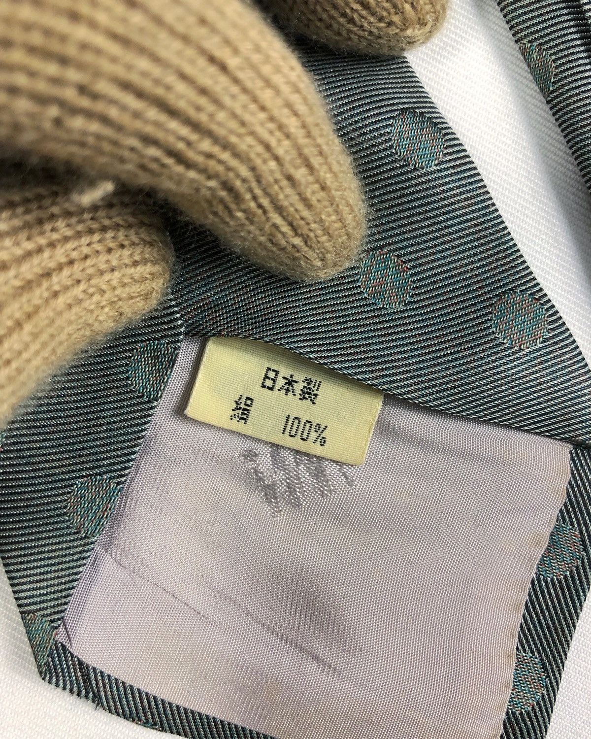 Issey Miyake Rare Vintage Issey Miyake Silk Tie Size ONE SIZE - 7 Thumbnail