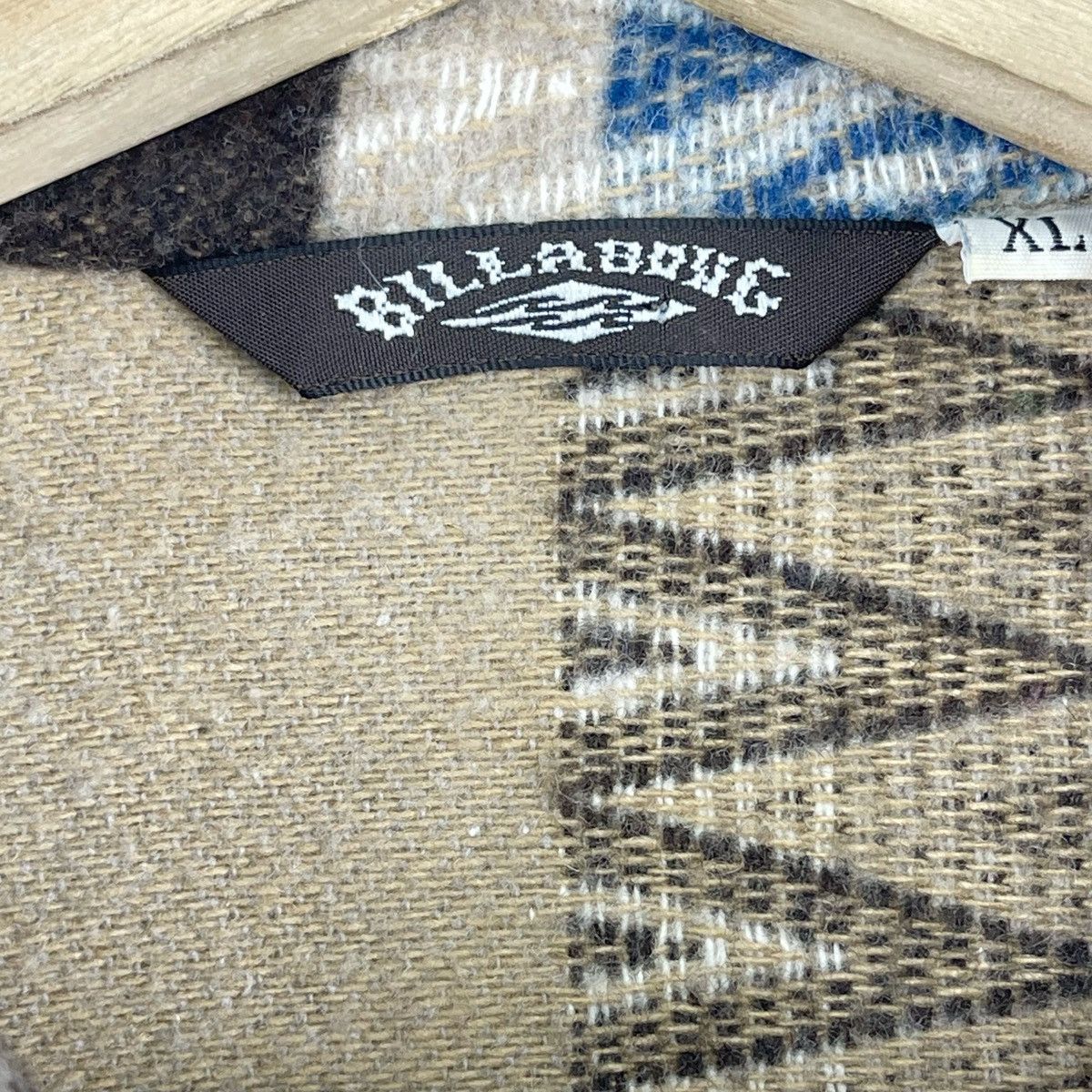Billabong × Vintage 90’s Billabong Native Flannel Size US XL / EU 56 / 4 - 9 Thumbnail