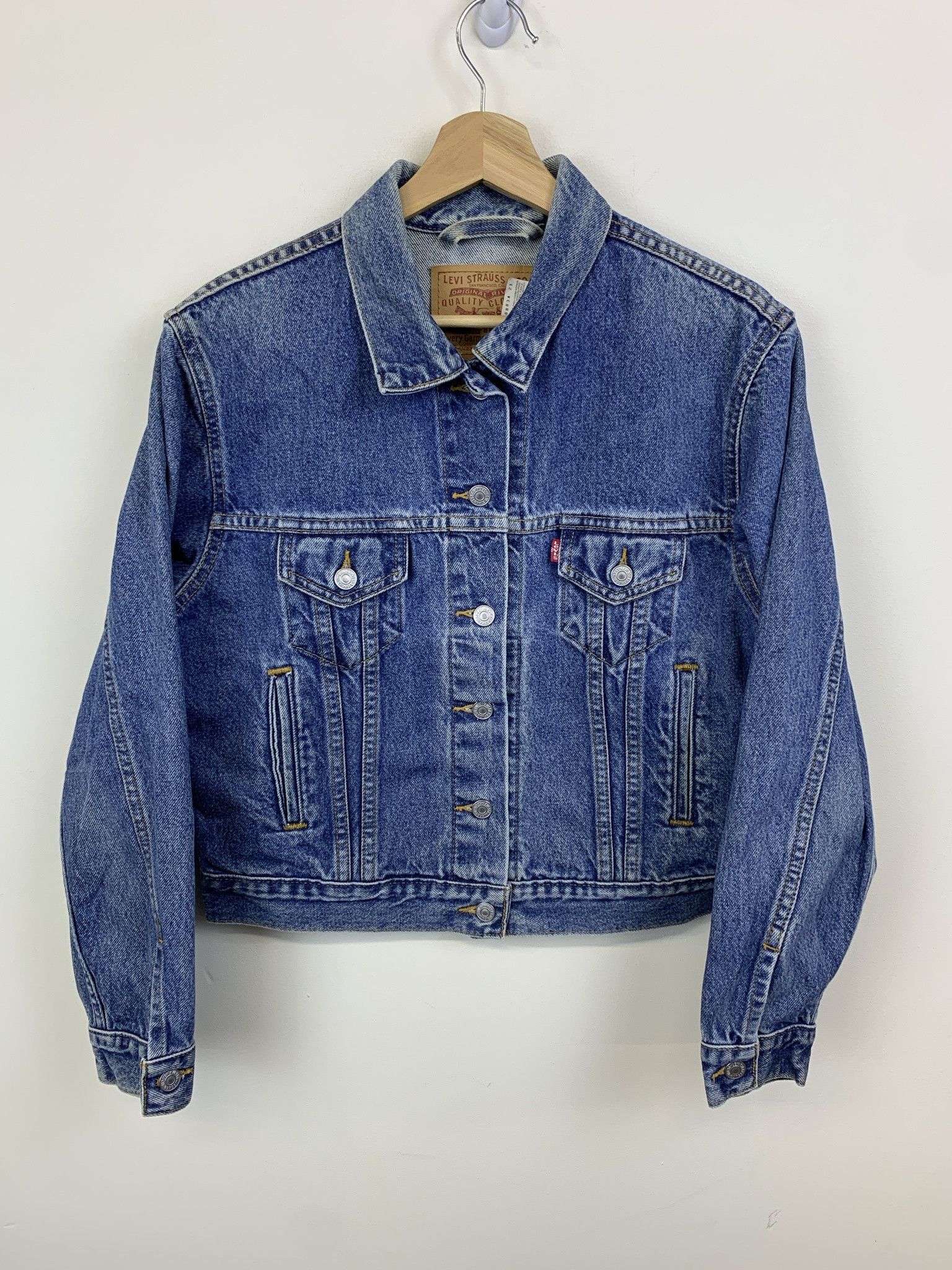 Levi's Vintage 1990s Levi's Denim Jacket XS Size US XS / EU 42 / 0 - 1 Thumbnail
