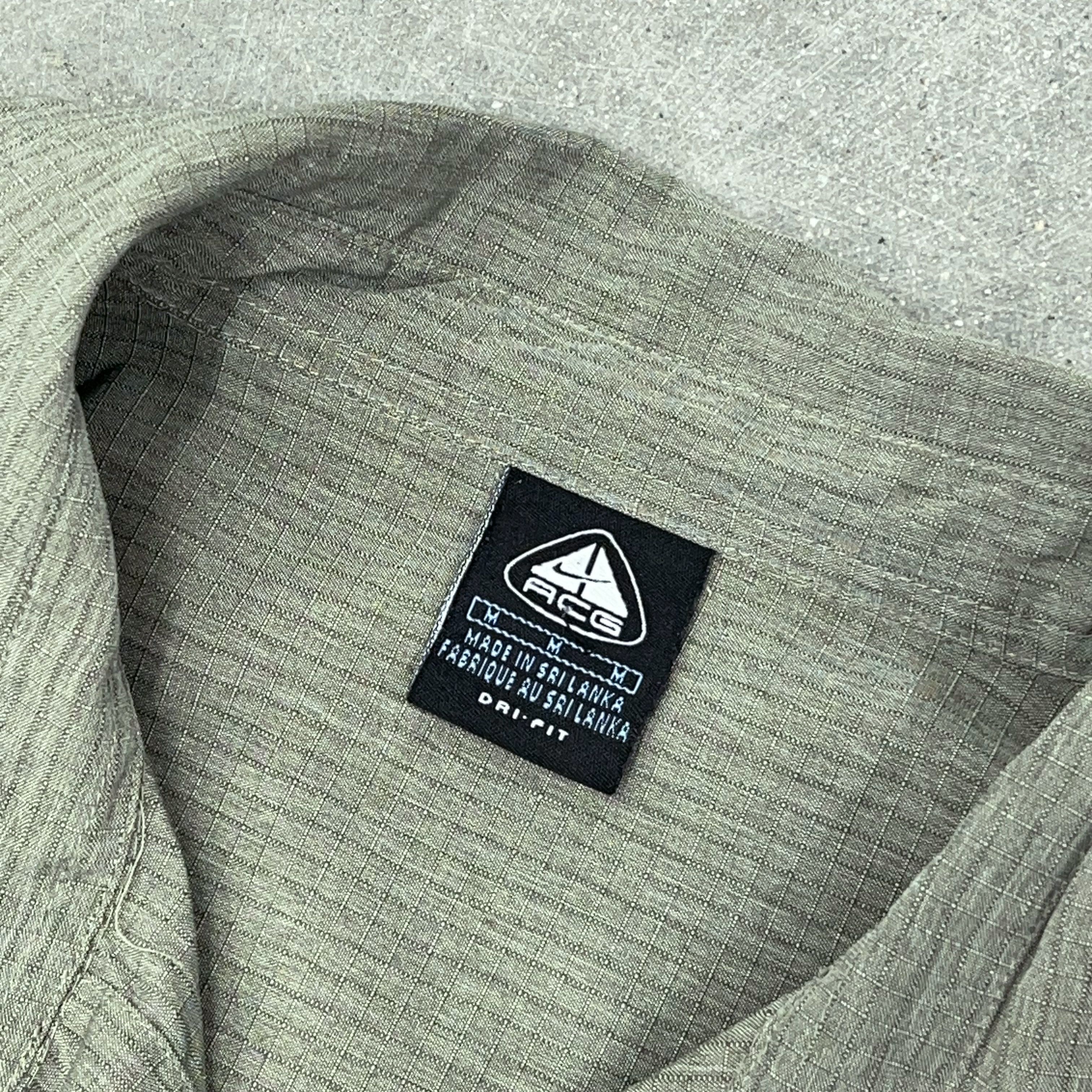 Nike × Nike ACG × Vintage Nike ACG Ripstop Button Up Utility Shirt Size US M / EU 48-50 / 2 - 3 Thumbnail