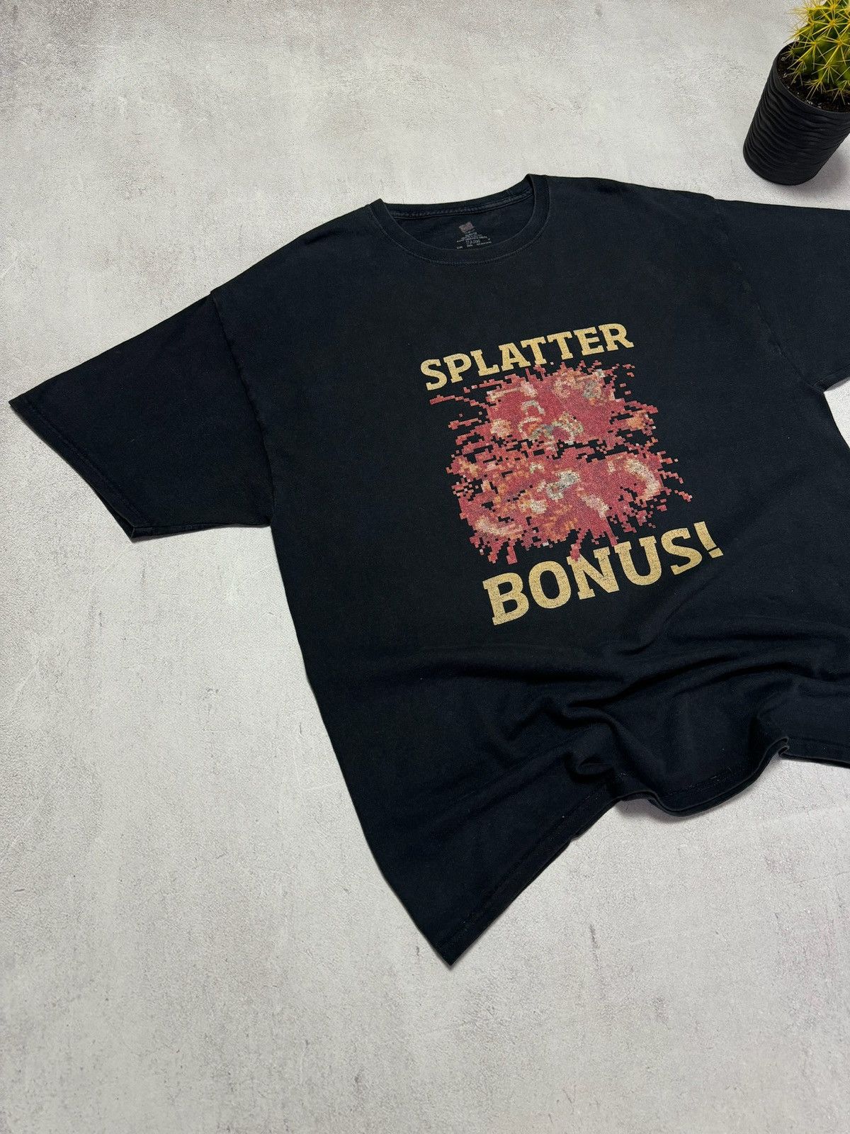 Japanese Brand × Vintage Vintage Carmageddon T Shirt Tee Splatter Bonus Rare Y2K 90s Size US XL / EU 56 / 4 - 10 Thumbnail