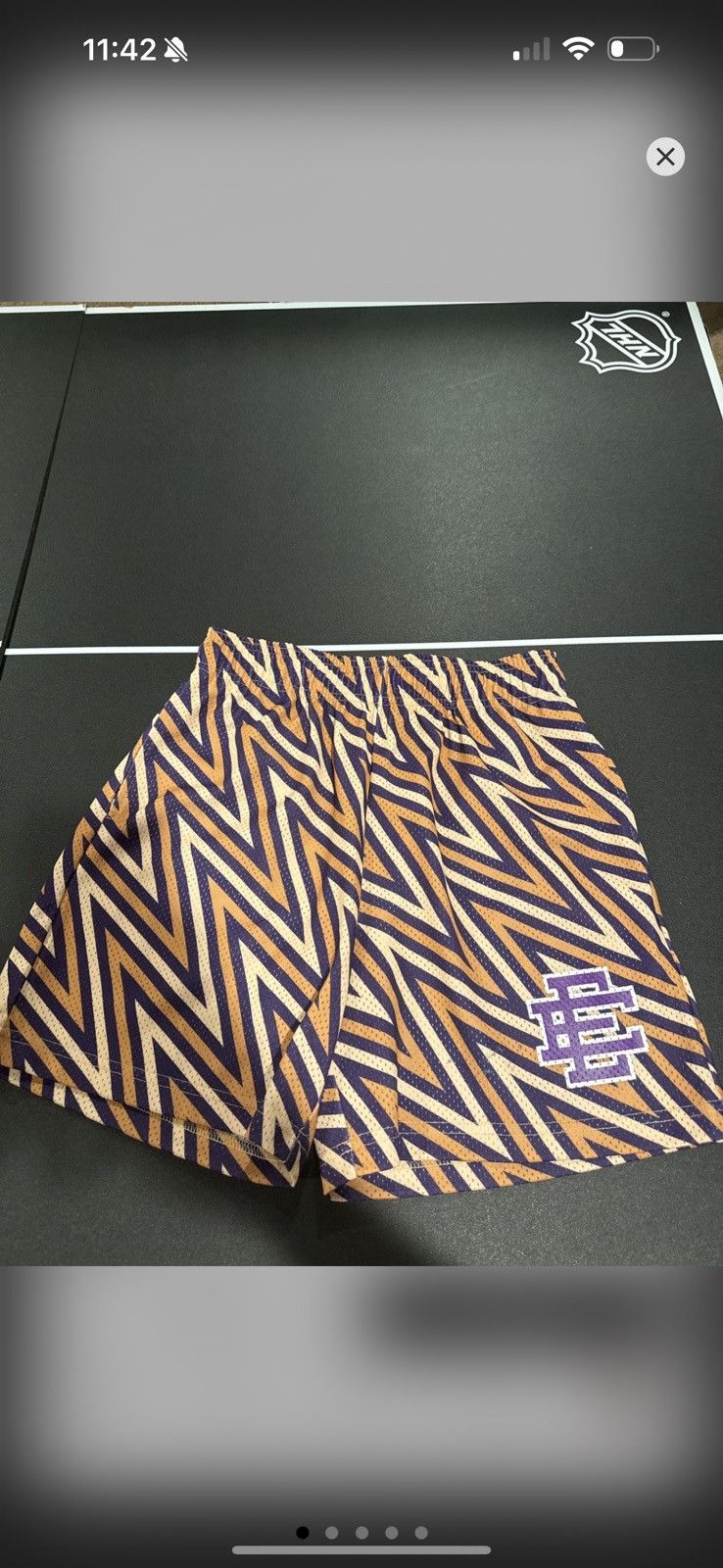 Eric Emanuel Eric Emanuel Lakers/Tigers Shorts Medium Size US 32 / EU 48 - 1 Thumbnail