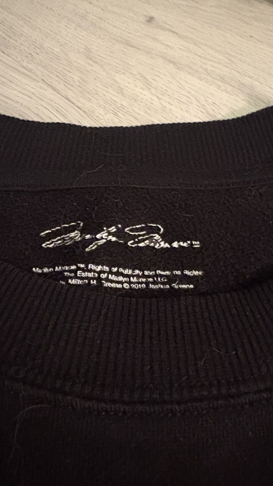 Other Marilyn monroe black sweater Size US L / EU 52-54 / 3 - 2 Thumbnail