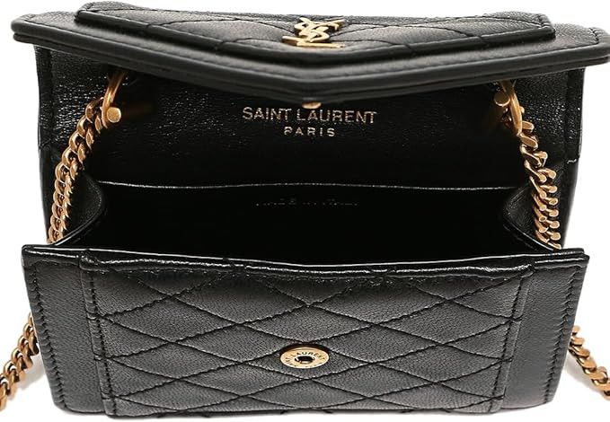 o1s1wg111024 Size: OS / Gaby Micro Bag in Lambskin in Black