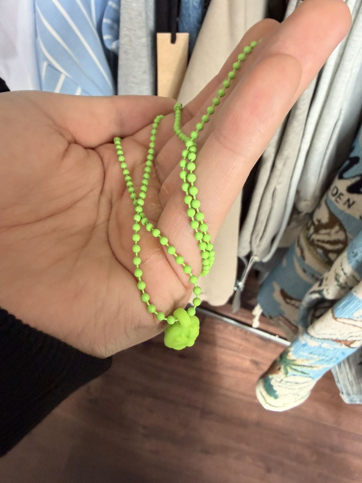 Chrome Hearts Chrome Heart Crossball Chain Silicone Size ONE SIZE - 7 Thumbnail