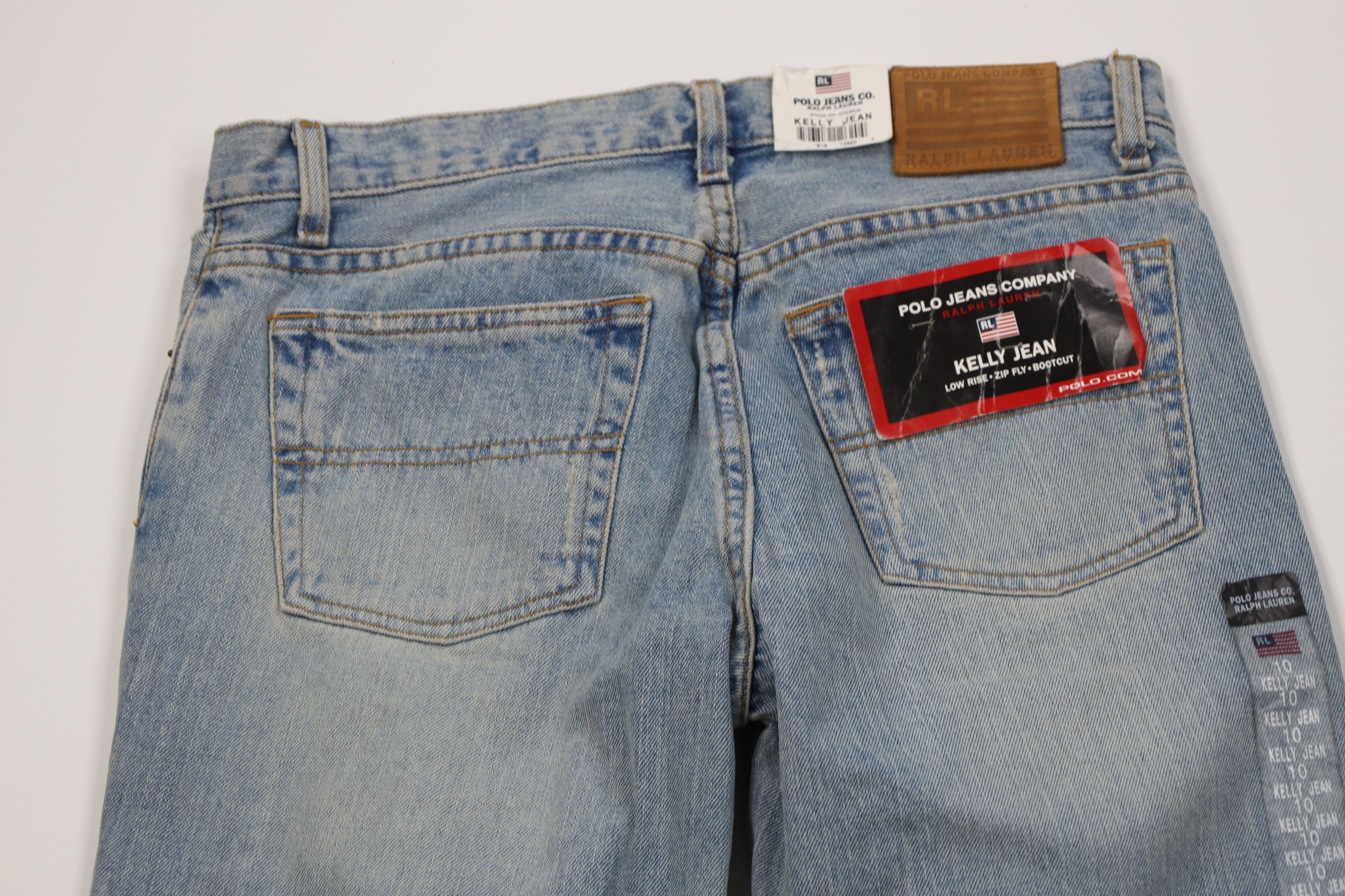 Ralph Lauren Deadstock Vintage 90s Y2K Ralph Lauren Low Bootcut Jeans Size 32" / US 10 / IT 46 - 12 Thumbnail