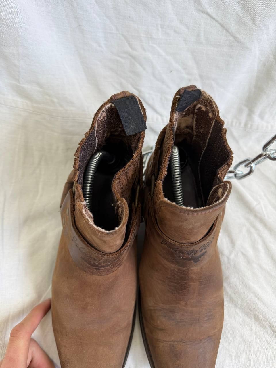 If Six Was Nine Ankle zipper guidi style boots y2k opium punk style 90s Size US 6.5 / IT 36.5 - 10 Thumbnail