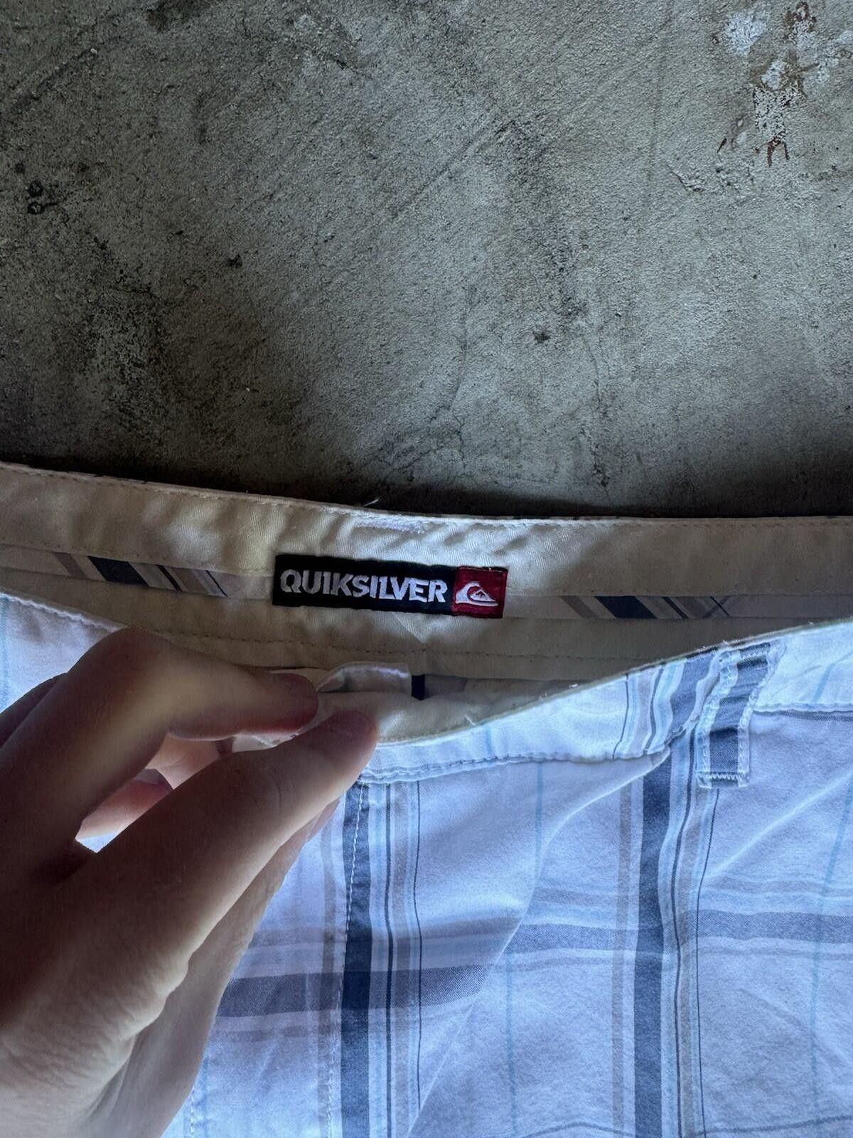 Quiksilver Vintage Y2K Quiksilver Plaid Shorts Mens 34 Surf Baggy Size US 34 / EU 50 - 3 Thumbnail
