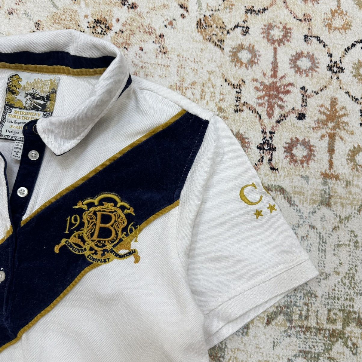 Designer × Vintage Vintage Land Rover Burghley Horse Trials CCI Polo Size US S / EU 44-46 / 1 - 3 Thumbnail