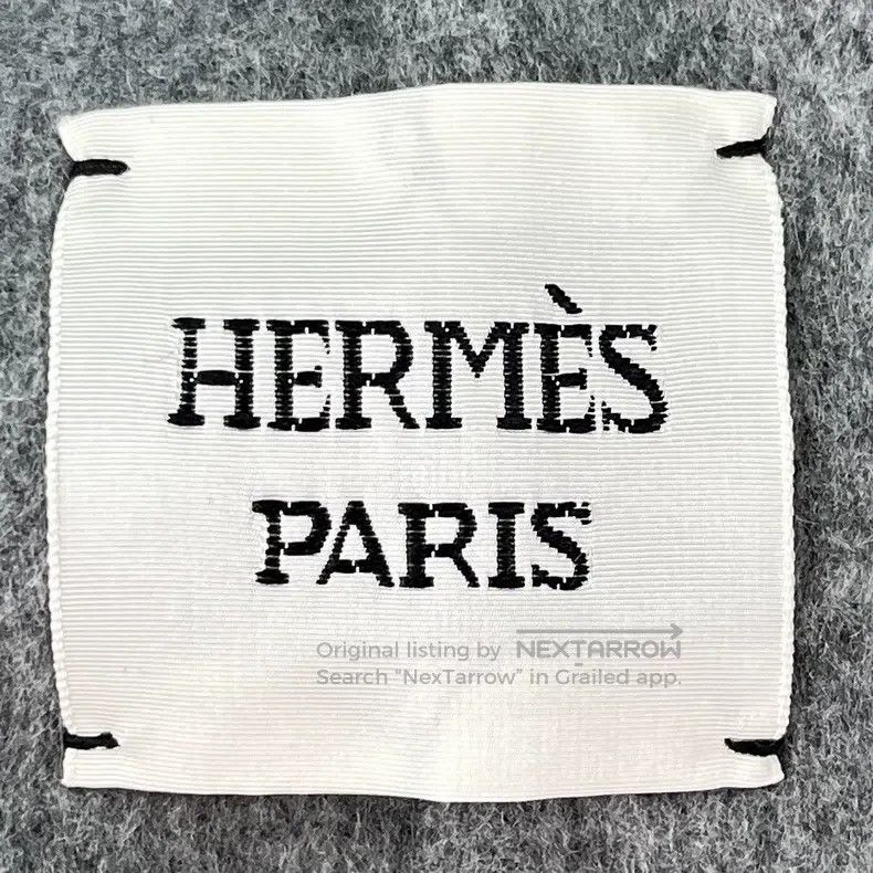 Hermes Hermes Gray Notched Collar Tweed Jacket Size XXS / US 00 / IT 34 - 3 Thumbnail