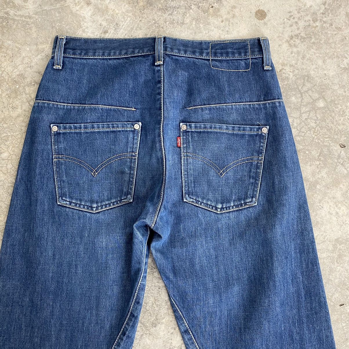 Levi's Vintage Levis Engineered Takuya Kimura Relaxed Denim Jeans Size US 30 / EU 46 - 11 Thumbnail