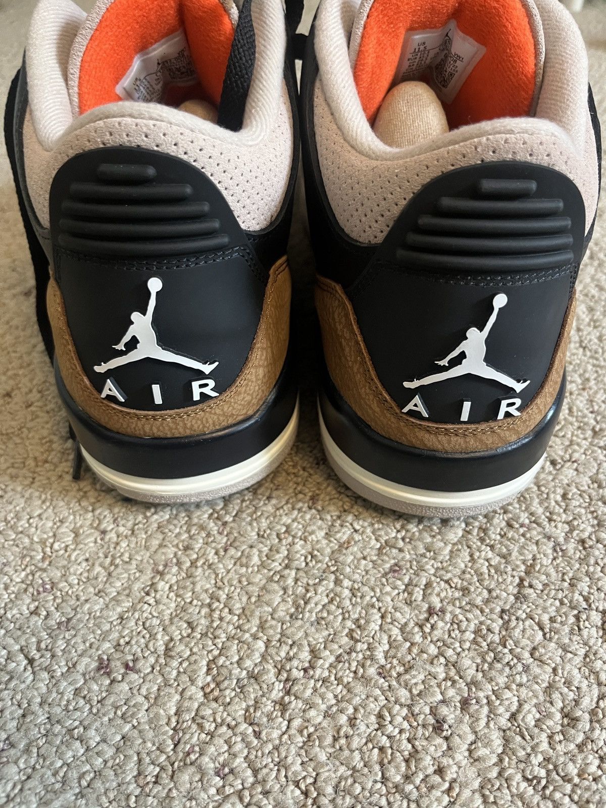 Jordan Brand Air Jordan 3 Desert Elephant Size US 11.5 / EU 44-45 - 4 Thumbnail