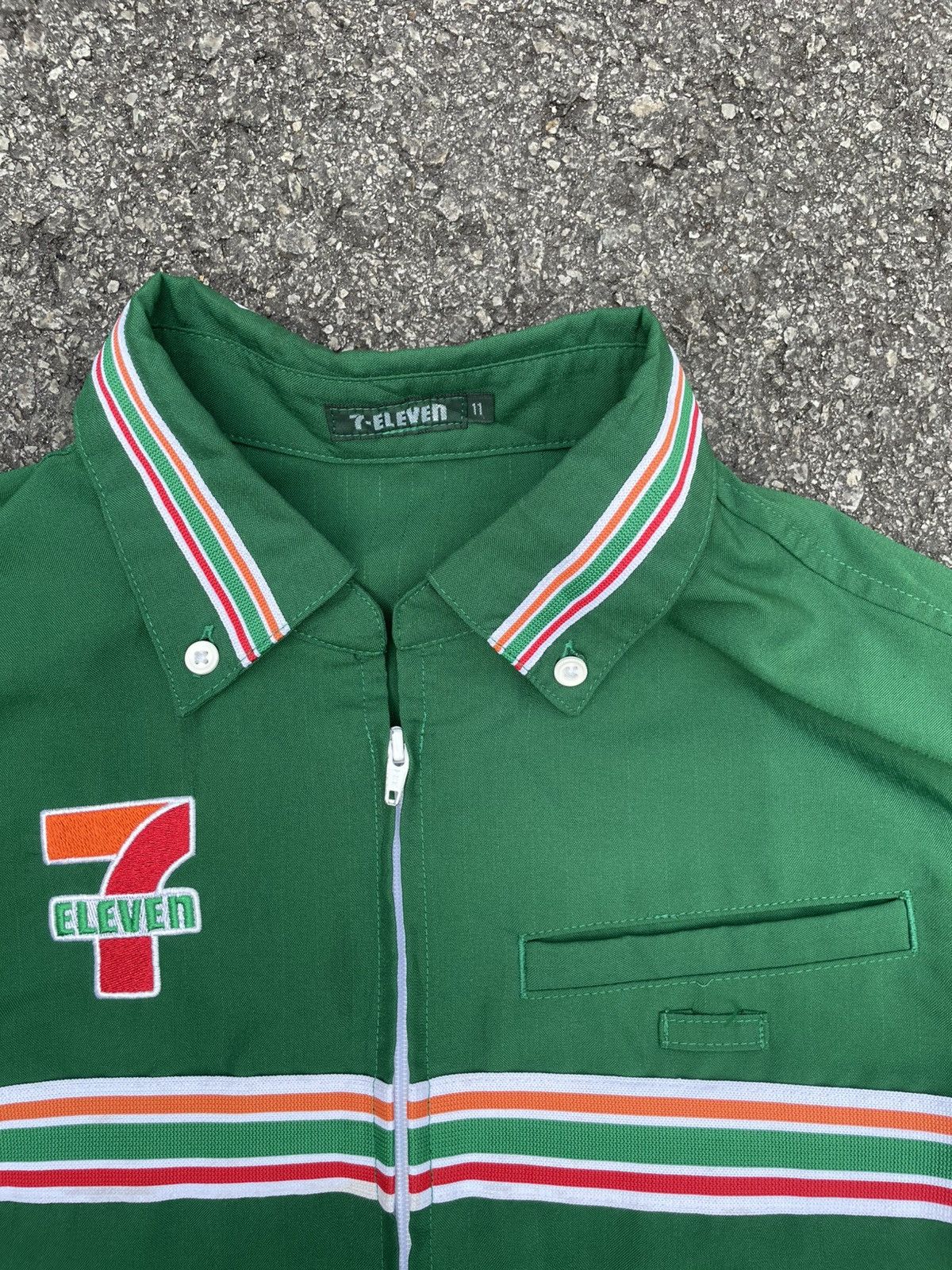 Japanese Brand 7 Eleven Japan Convenient Store Worker Shirt Size S / US 4 / IT 40 - 2 Thumbnail