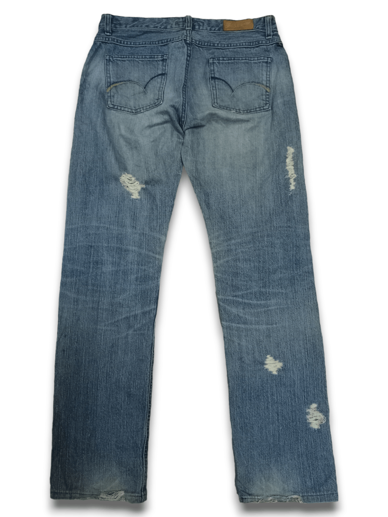 Edwin Vintage Japanese EDWIN Distressed Jeans Size 29 Size US 29 - 2 Thumbnail