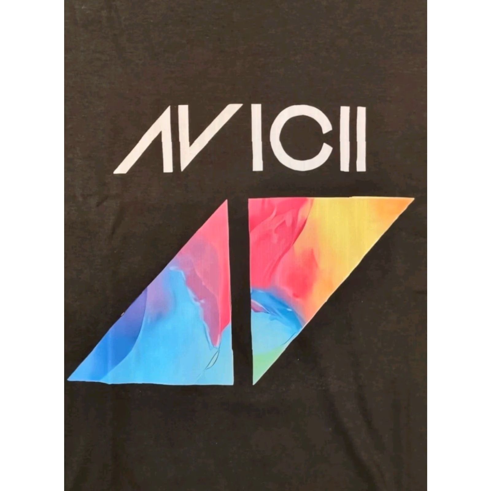 Logo 7 Vintage Avicii Logo Classic Black Extra Large Black T Shirt 46" Chest 30" Length Size US XL / EU 56 / 4 - 3 Thumbnail