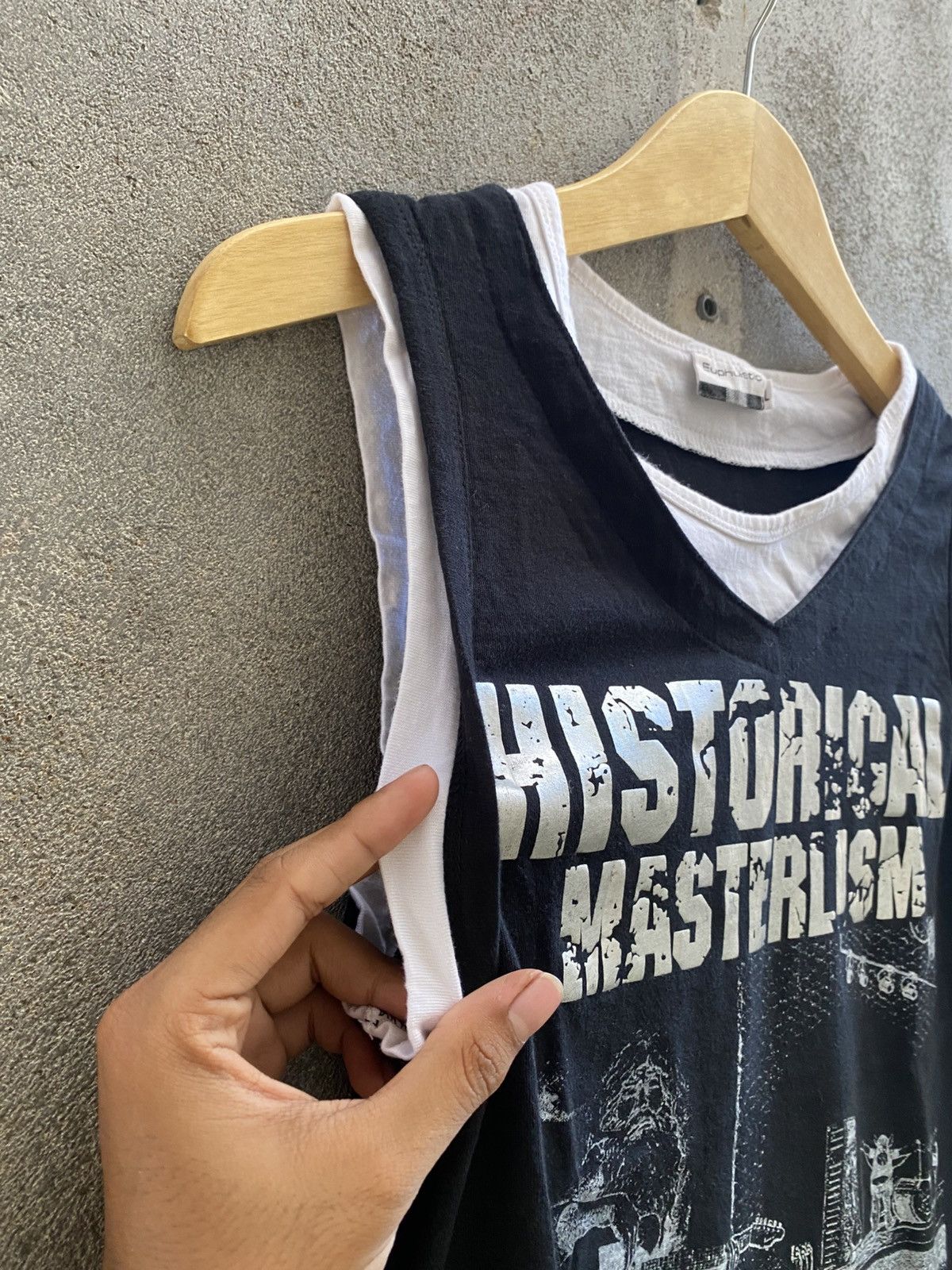 14th Addiction × If Six Was Nine × Japanese Brand Vintage Y2k Historical Masterlism Tank Top Size US L / EU 52-54 / 3 - 8 Thumbnail